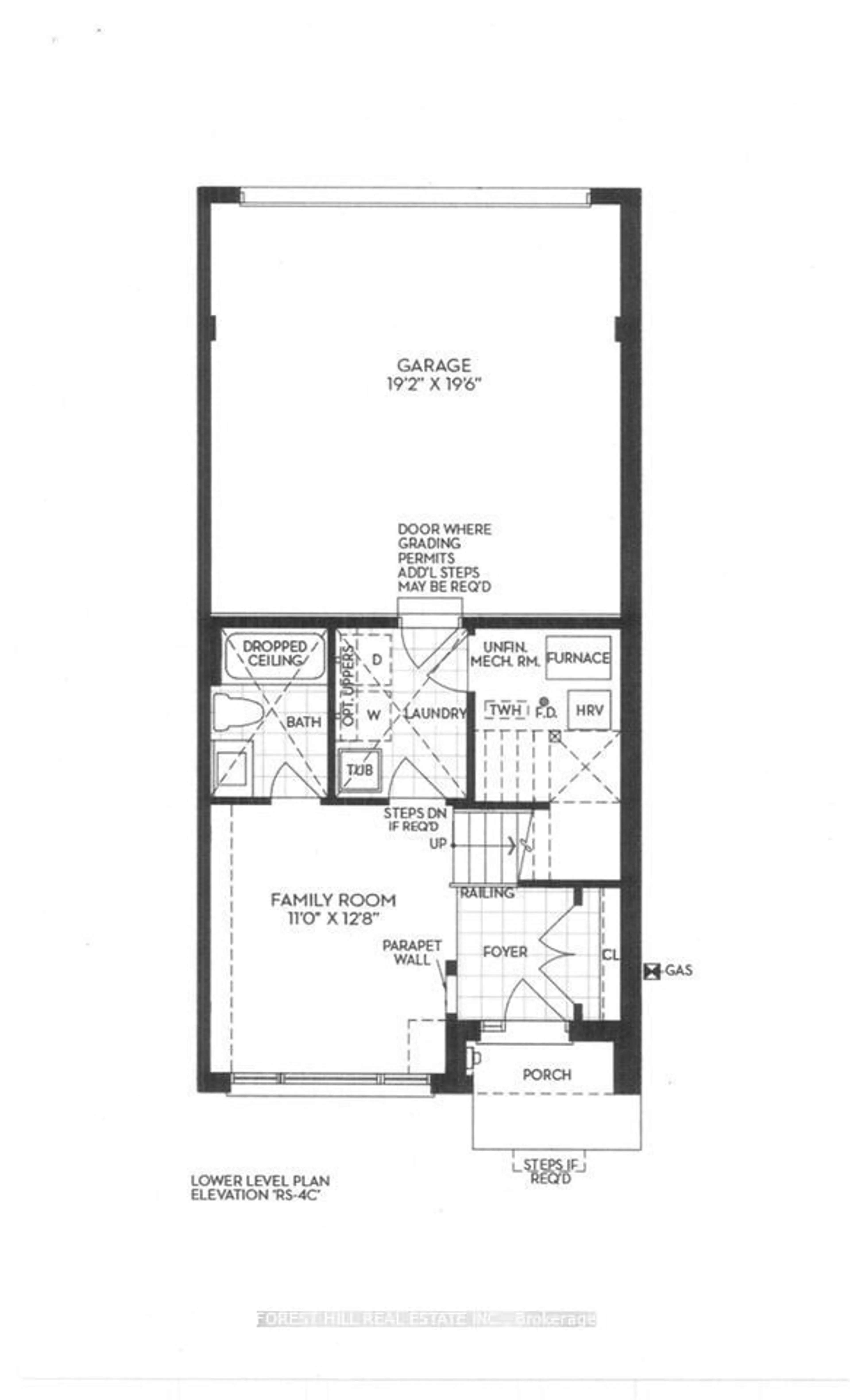 Floor plan for 3145 Ernest Applebe Blvd, Oakville Ontario L6H 0N8