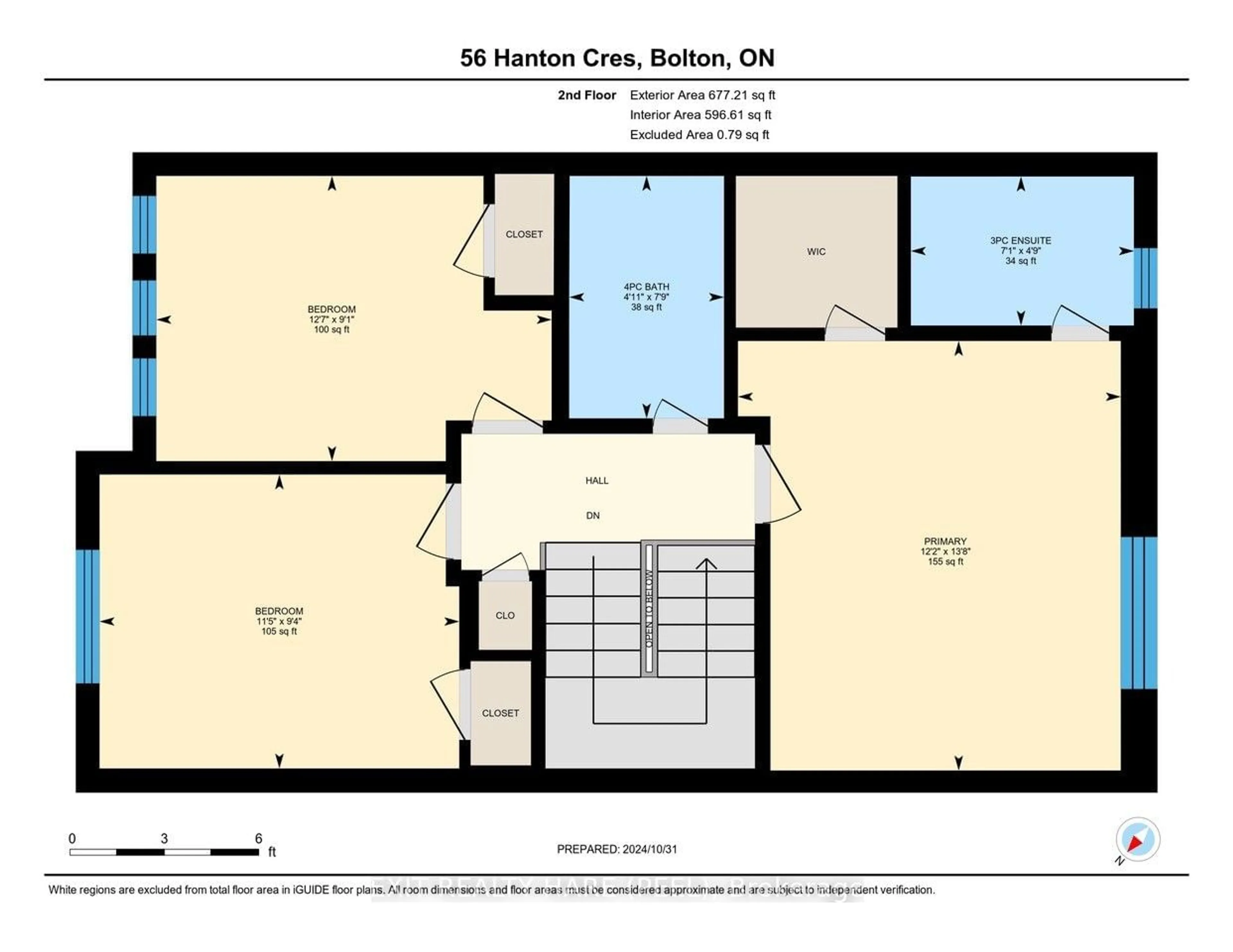 Floor plan for 56 Hanton Cres, Caledon Ontario L7E 1W1