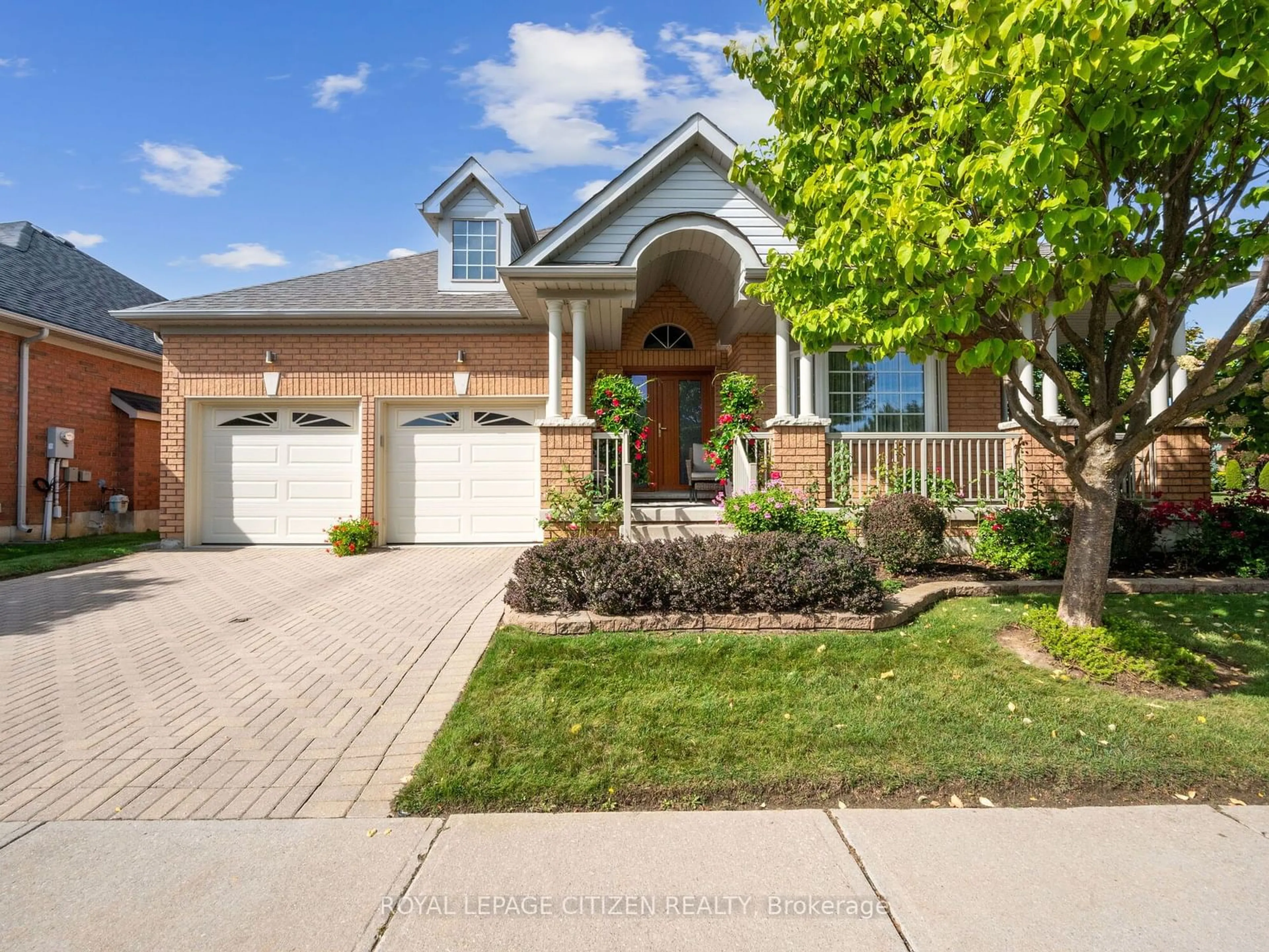 Frontside or backside of a home, the street view for 48 Calliandra Tr, Brampton Ontario L6R 0S3