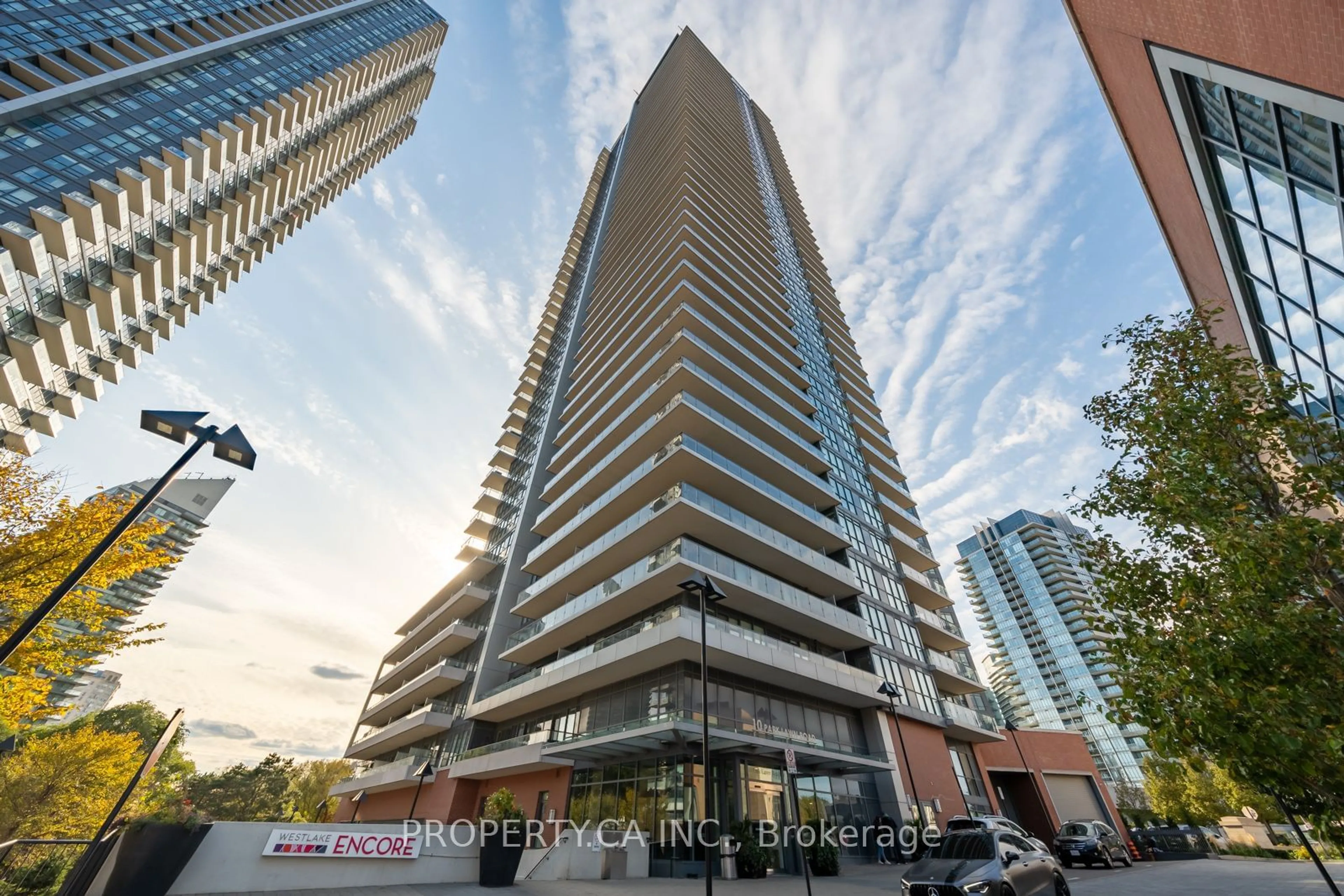 A pic from exterior of the house or condo, the front or back of building for 10 Park Lawn Rd #3609, Toronto Ontario M8Y 3H8