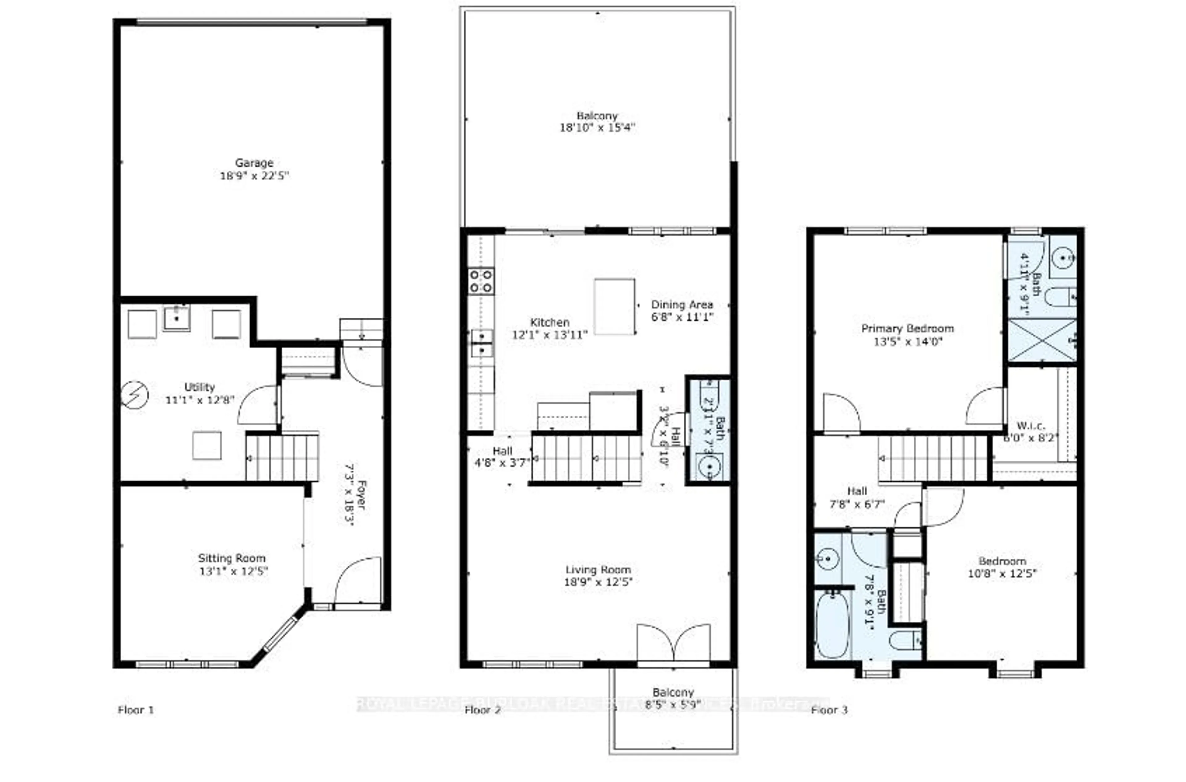 Floor plan for 3130 Edgar Ave, Burlington Ontario L7M 0A7