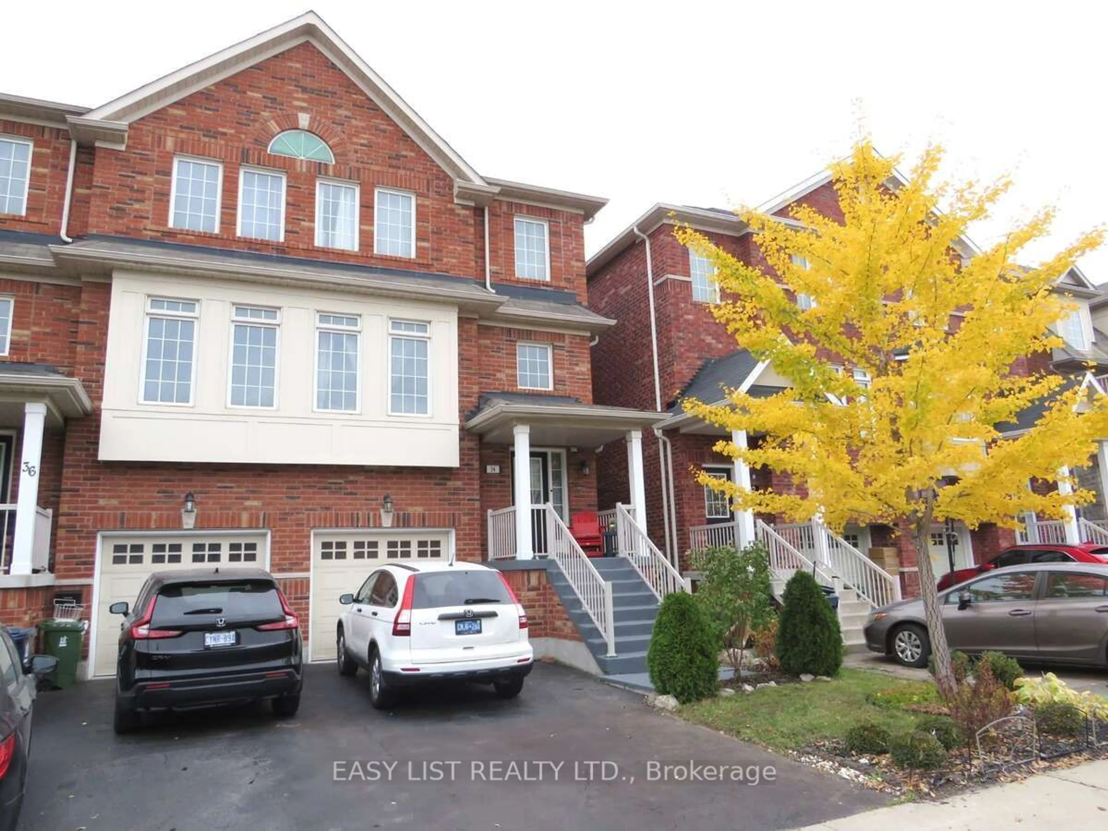 A pic from exterior of the house or condo, the street view for 34 Betty Nagle St, Toronto Ontario M9M 0E2