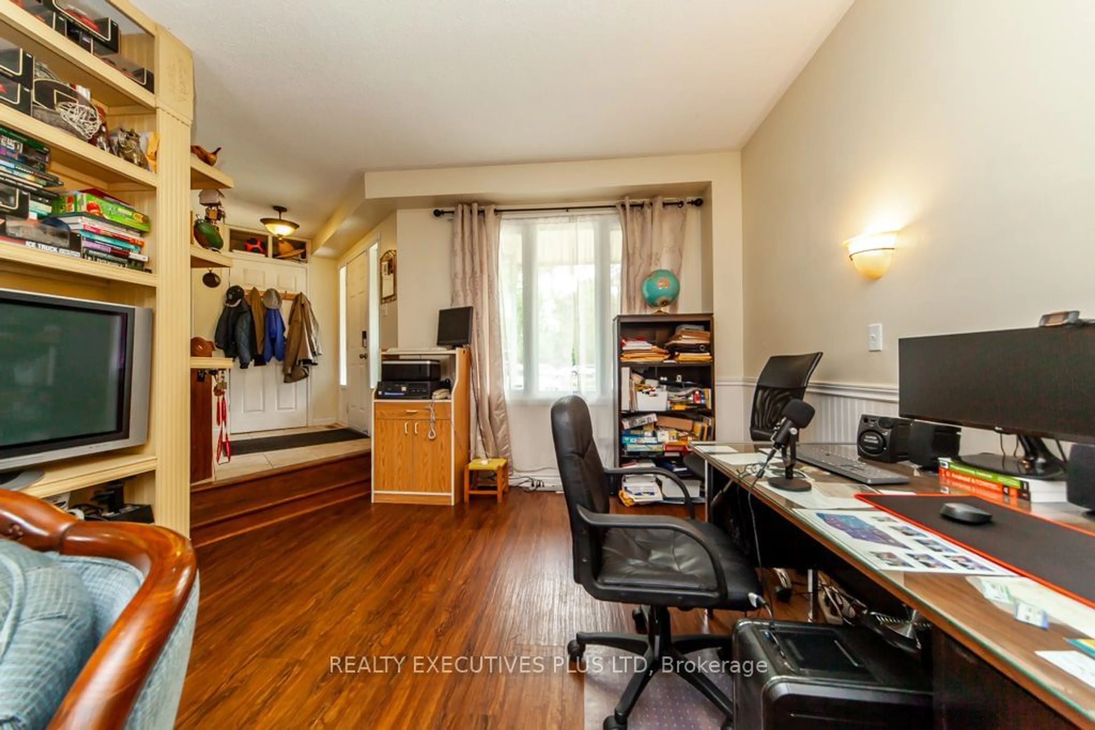 A pic of a room, wood floors for 46 Lorraine Cres, Brampton Ontario L6S 2R7