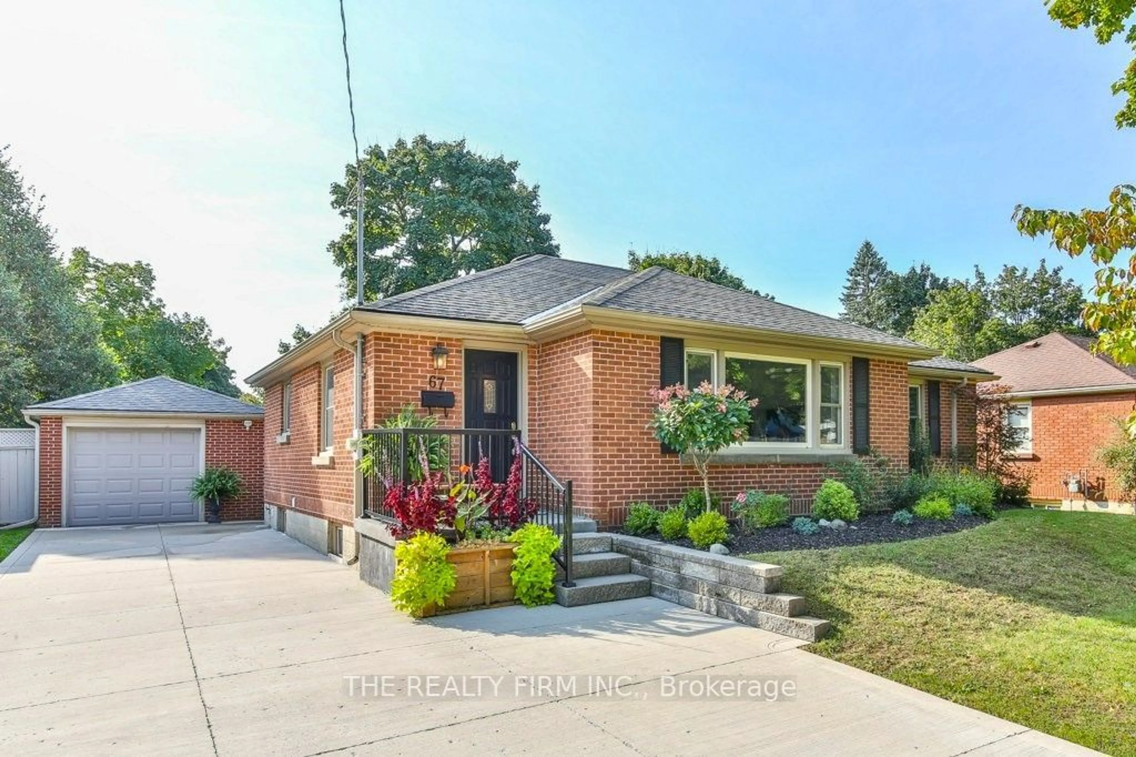 Home with brick exterior material for 67 David St, London Ontario N6P 1B4