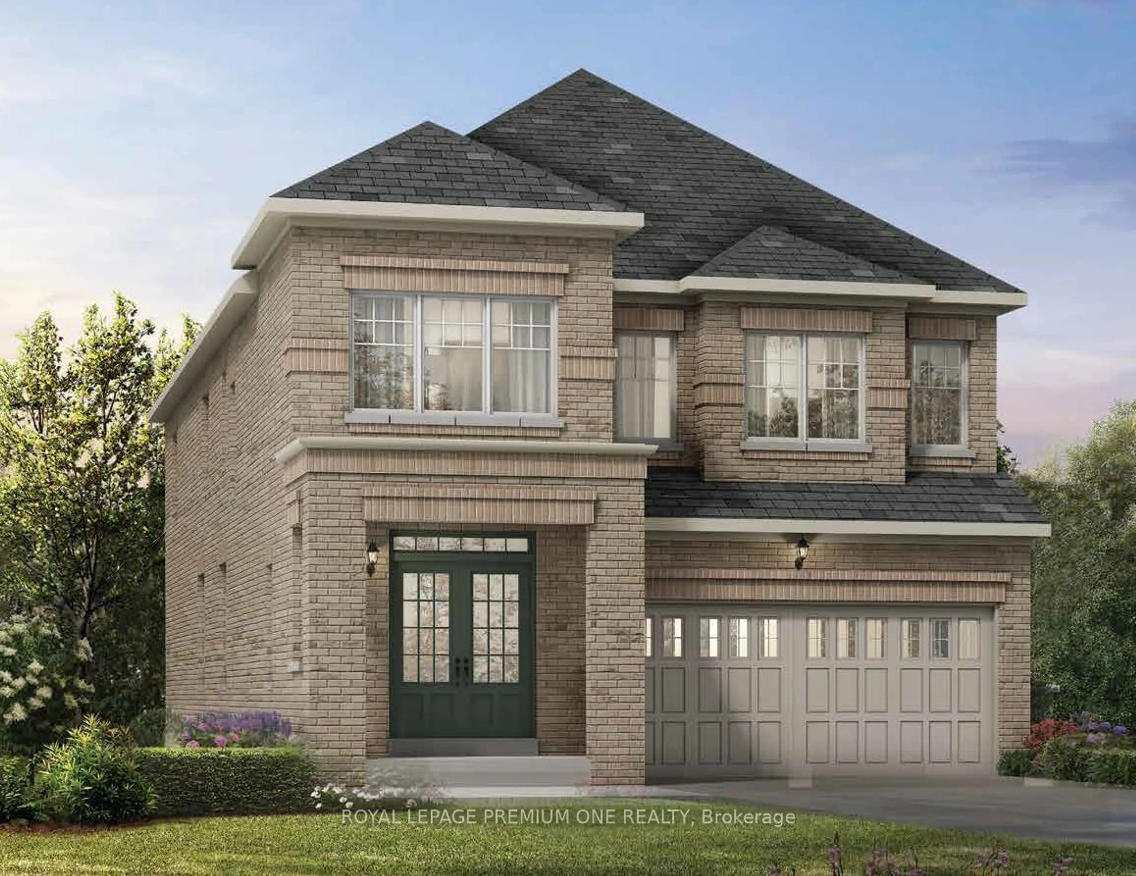 Home with brick exterior material for 291 Trillium Crt, Shelburne Ontario L9V 3Y2