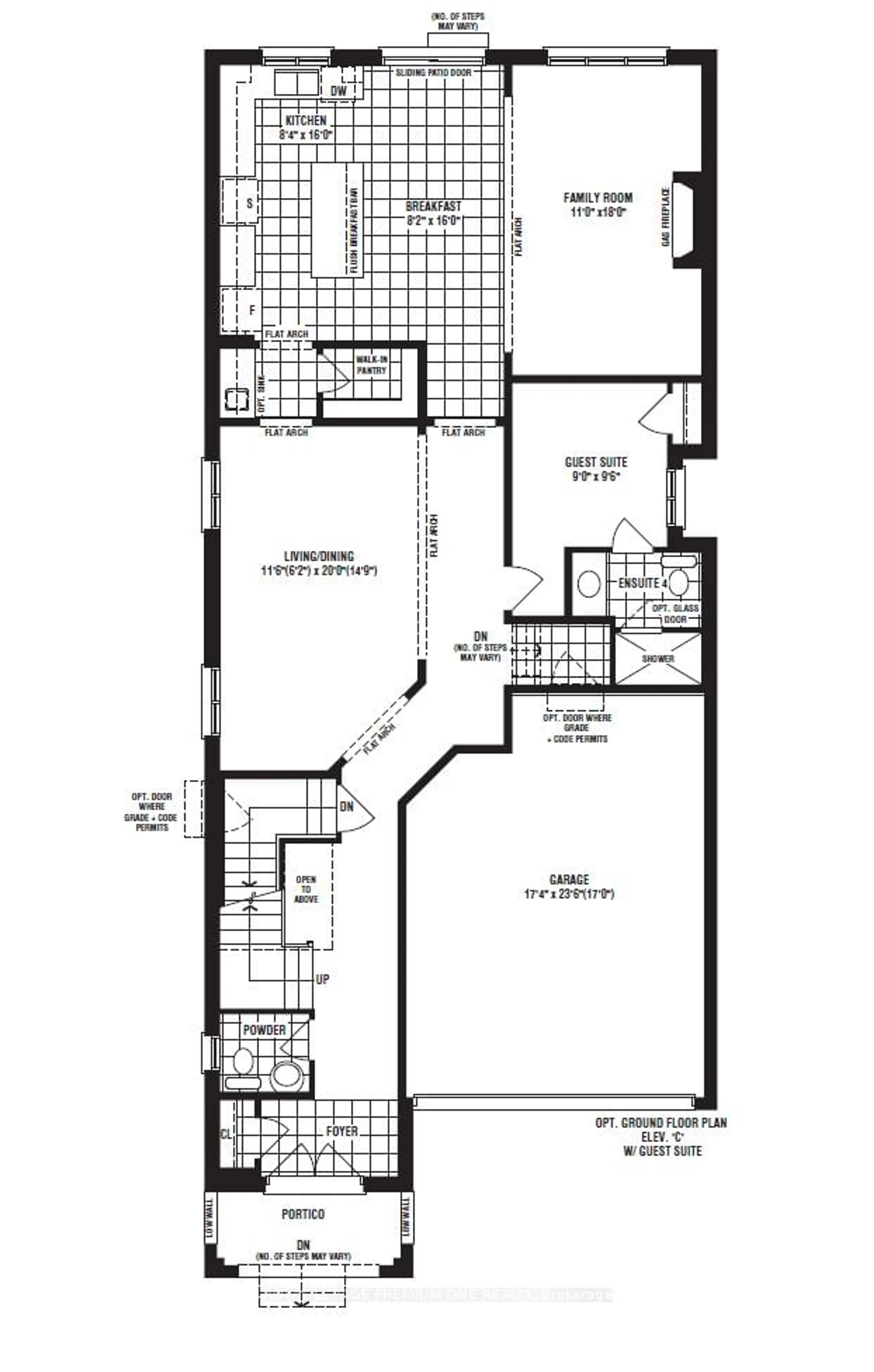 Floor plan for 291 Trillium Crt, Shelburne Ontario L9V 3Y2