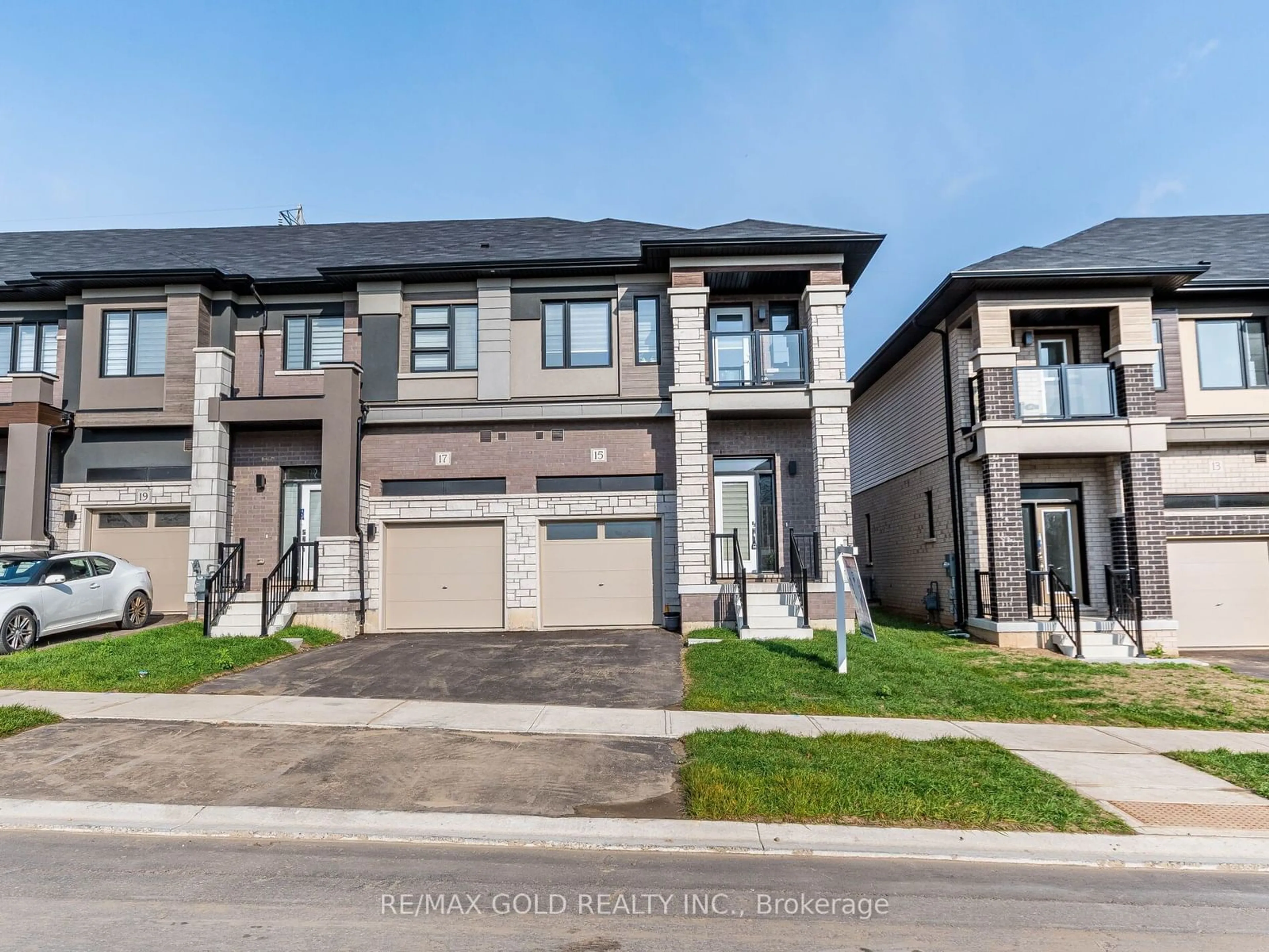 Frontside or backside of a home, the street view for 15 George Brier Dr, Brant Ontario N3L 3Z9