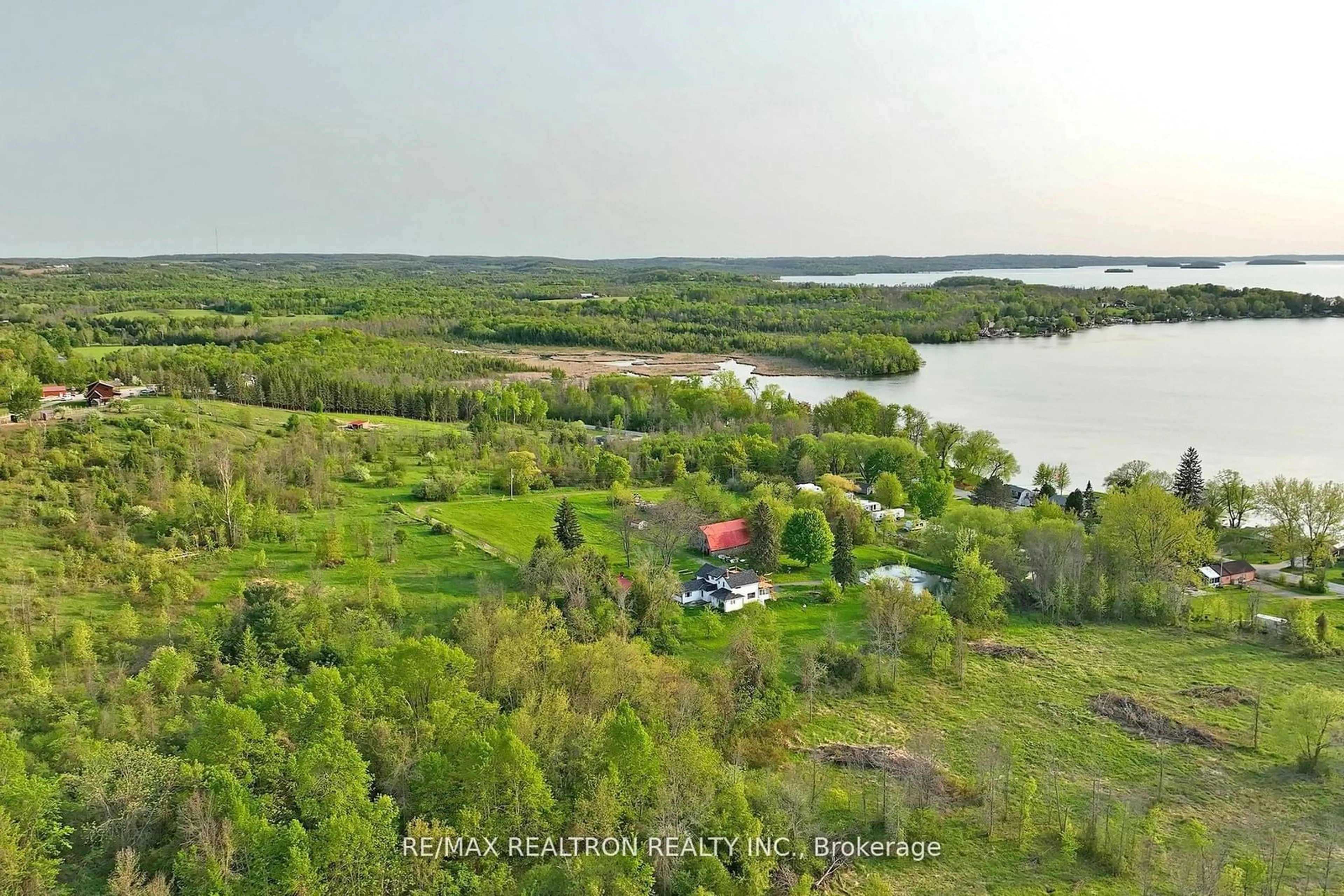 A pic from exterior of the house or condo, the view of lake or river for 6219 Shearer Point Rd, Alnwick/Haldimand Ontario K0K 2X0