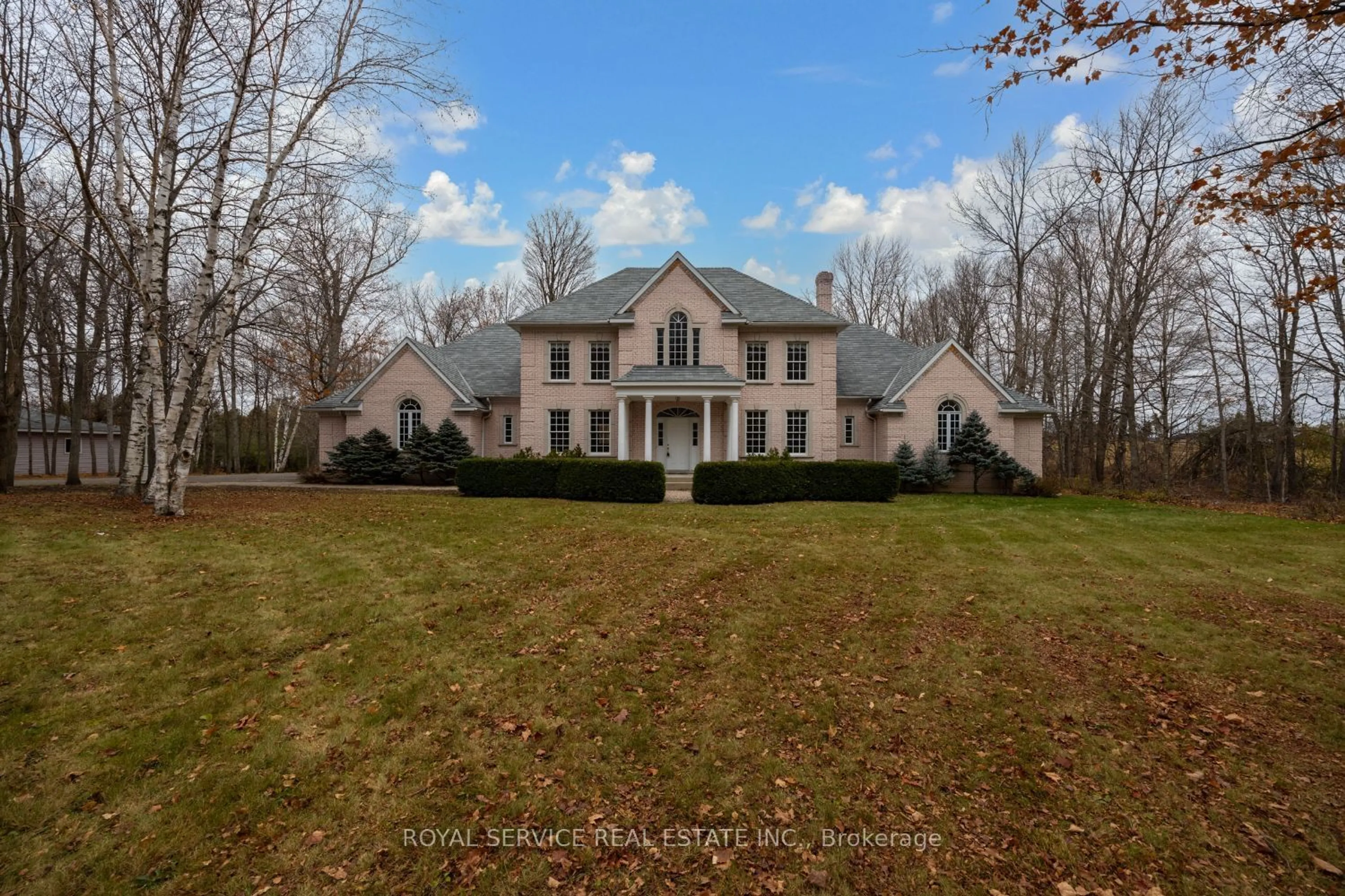 Frontside or backside of a home, the street view for 582 Wilson Line, Cavan Monaghan Ontario L0A 1C0