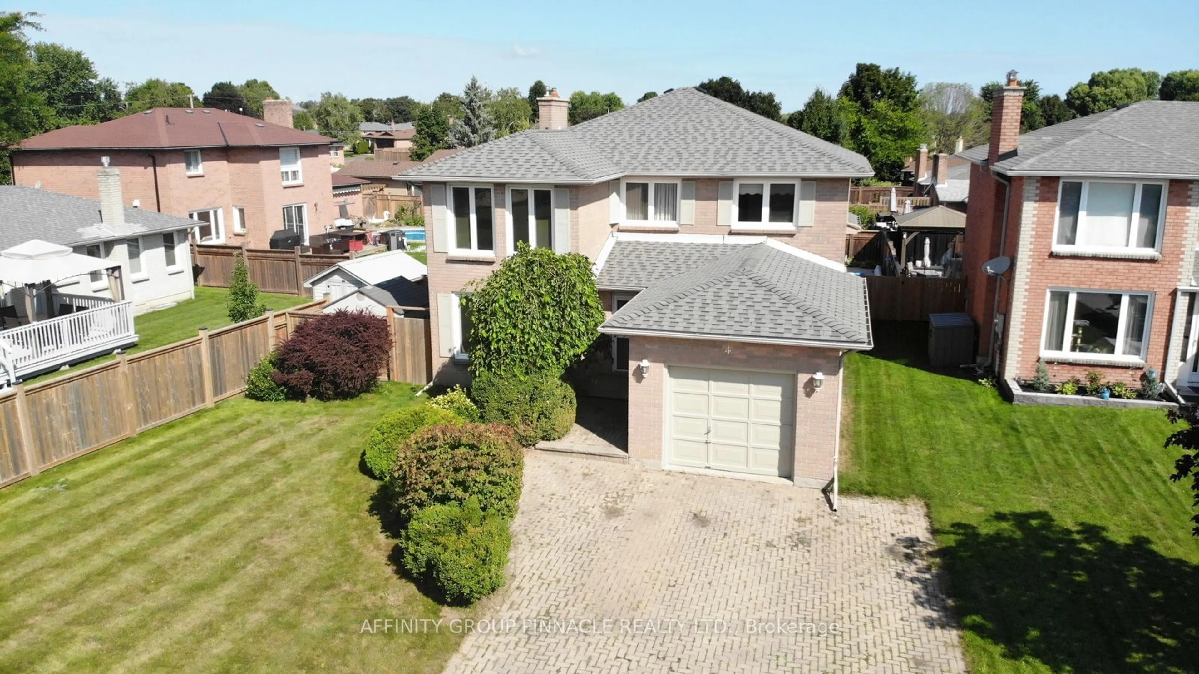 Frontside or backside of a home, the street view for 4 Found Ave, Kawartha Lakes Ontario K9V 5V1