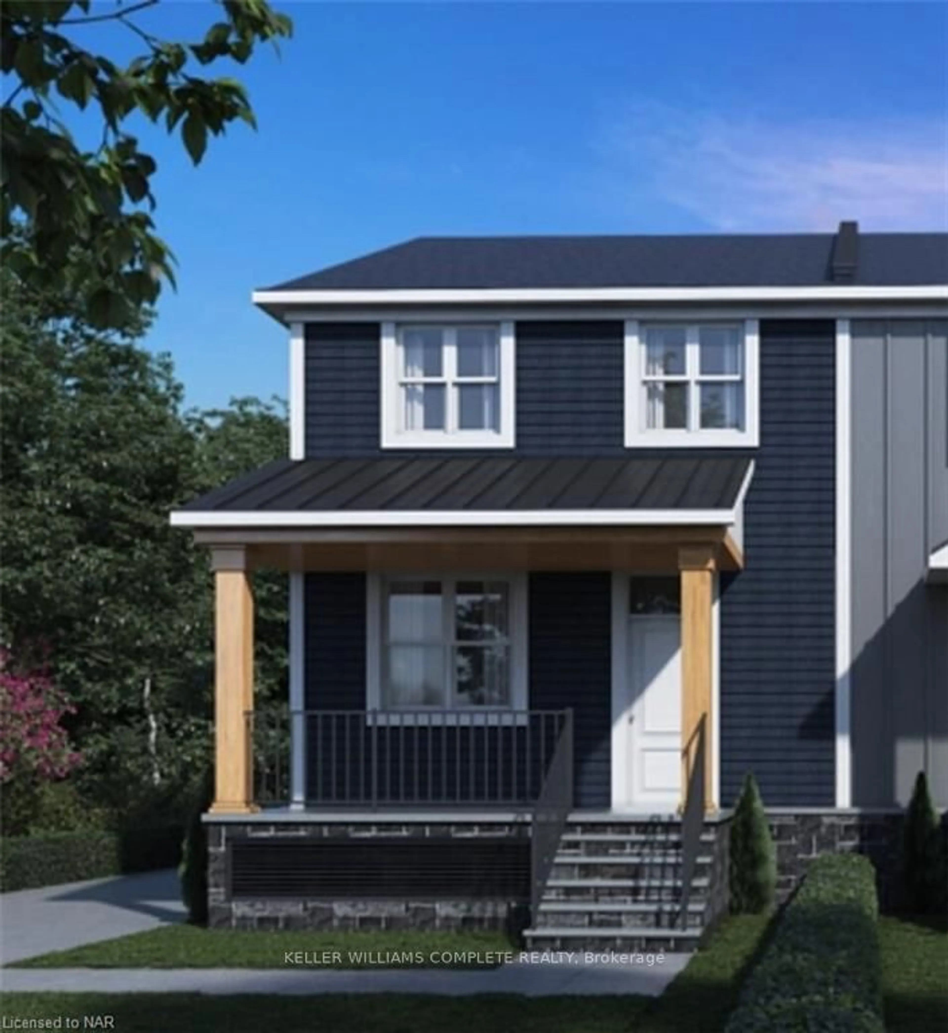 Home with vinyl exterior material for 26a Haight St, St. Catharines Ontario L2P 2M1