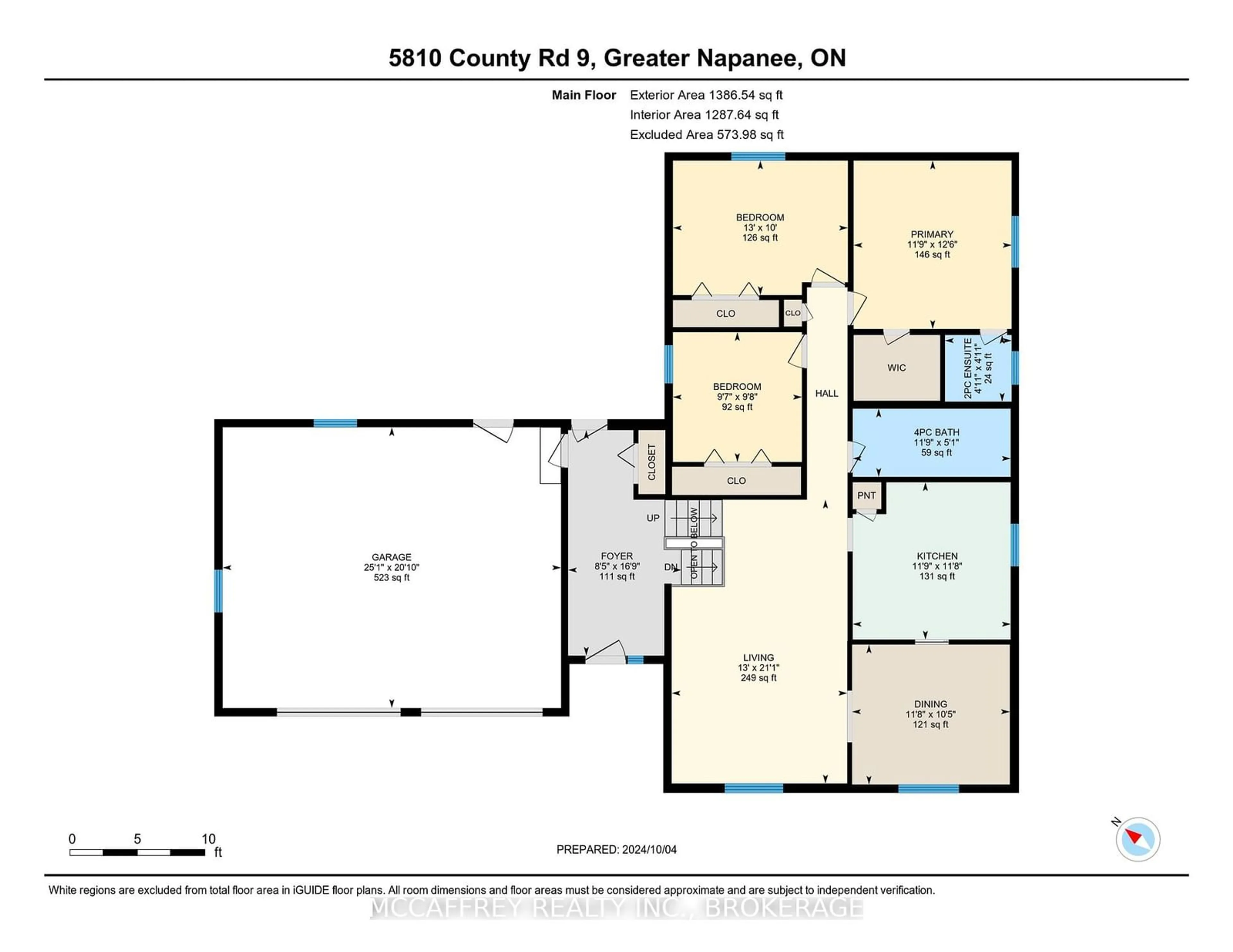 Floor plan for 5810 COUNTY RD 9, Greater Napanee Ontario K7R 3K8