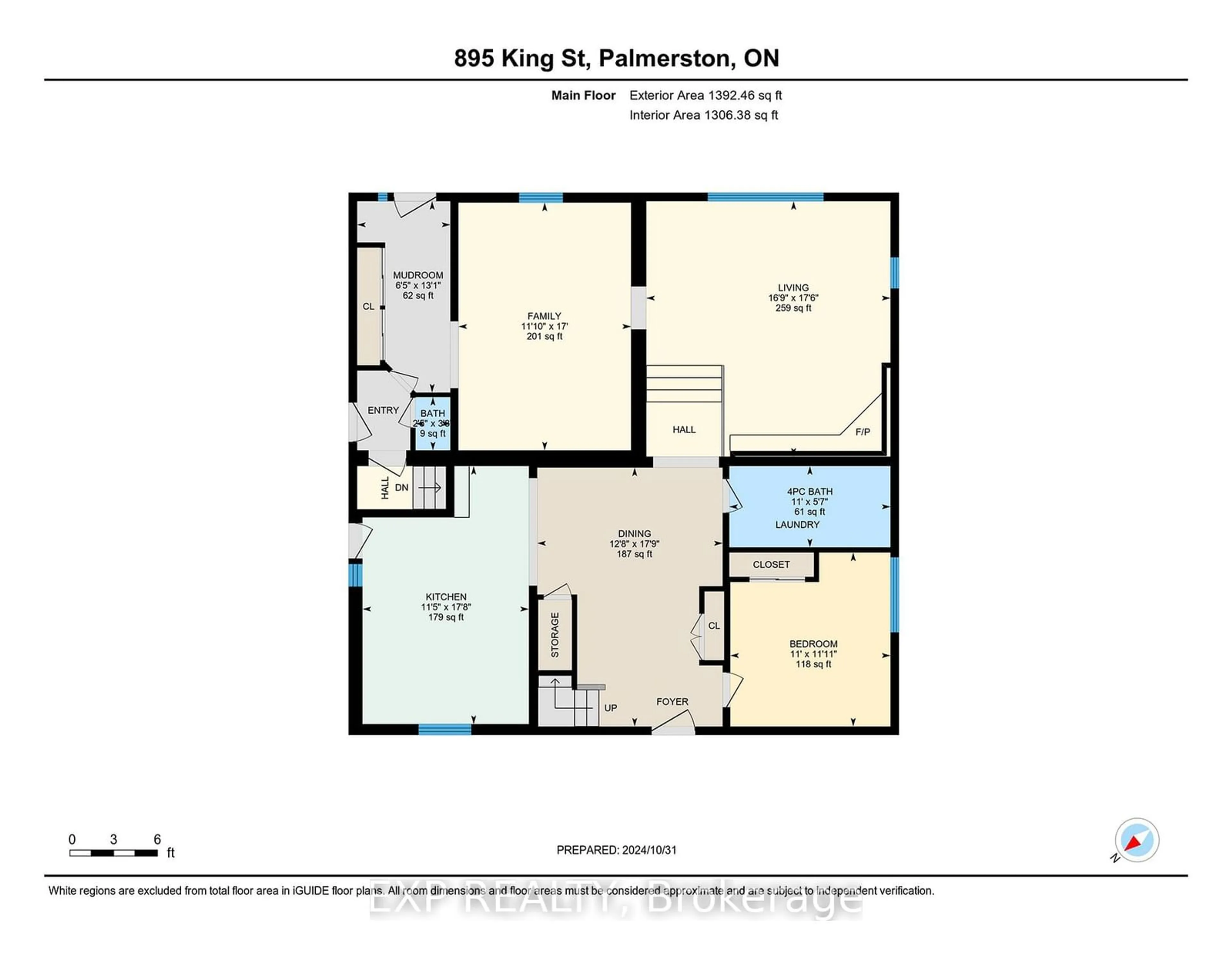 Floor plan for 895 King St, Minto Ontario N0G 2P0