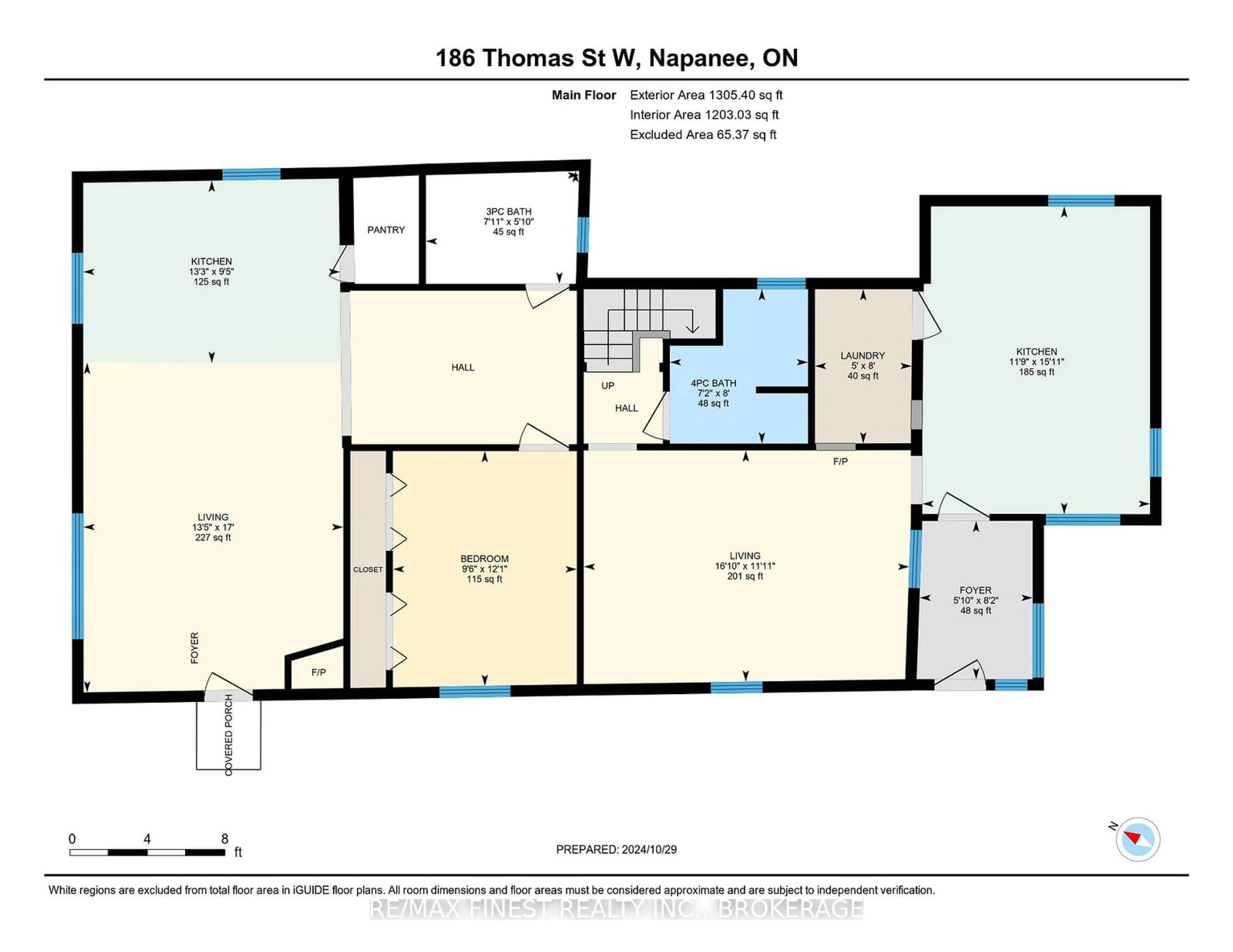 Floor plan for 186 Thomas St, Greater Napanee Ontario K7R 2H5