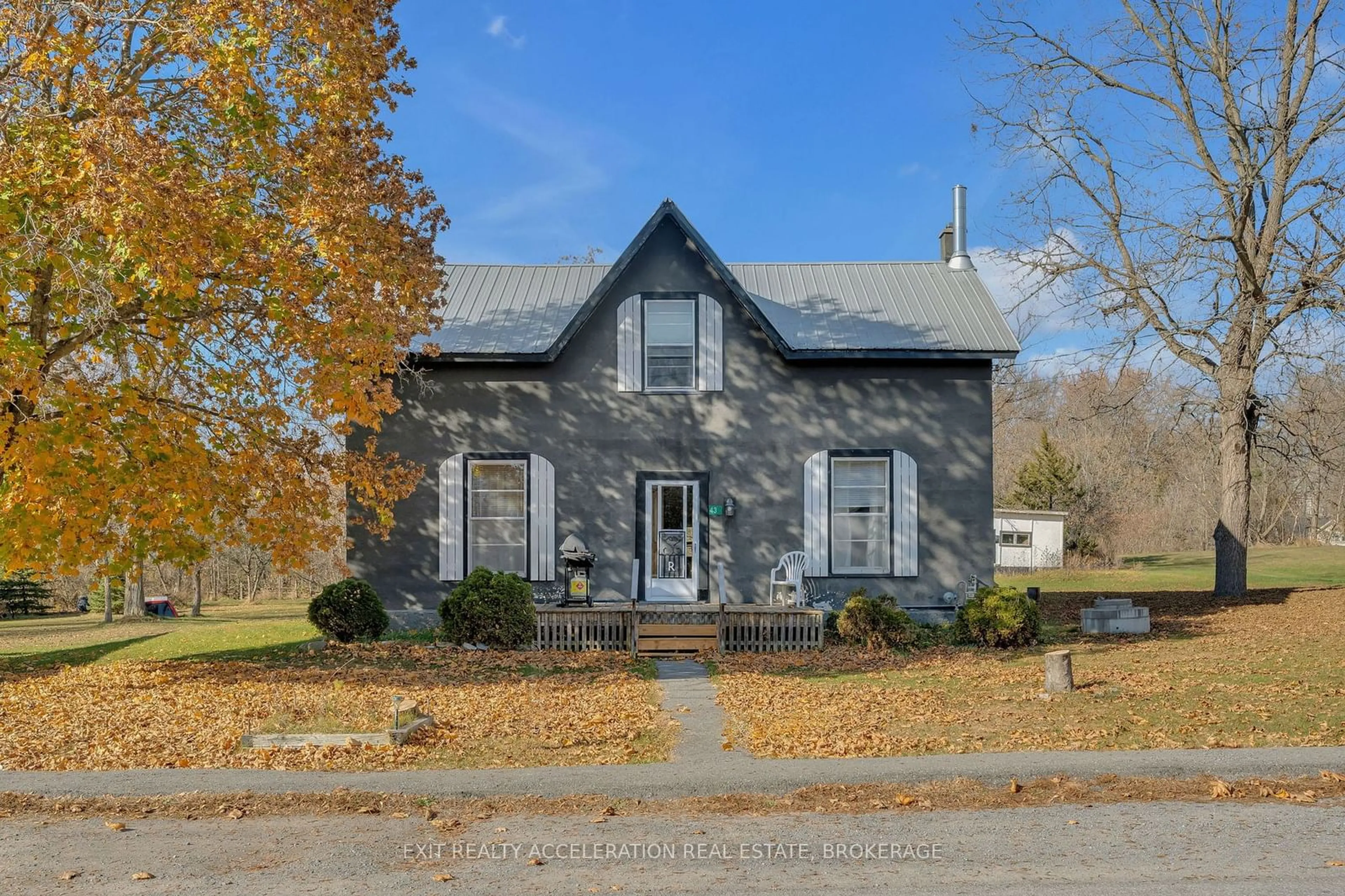 Frontside or backside of a home, cottage for 43 Water St, Stone Mills Ontario K0K 2S0