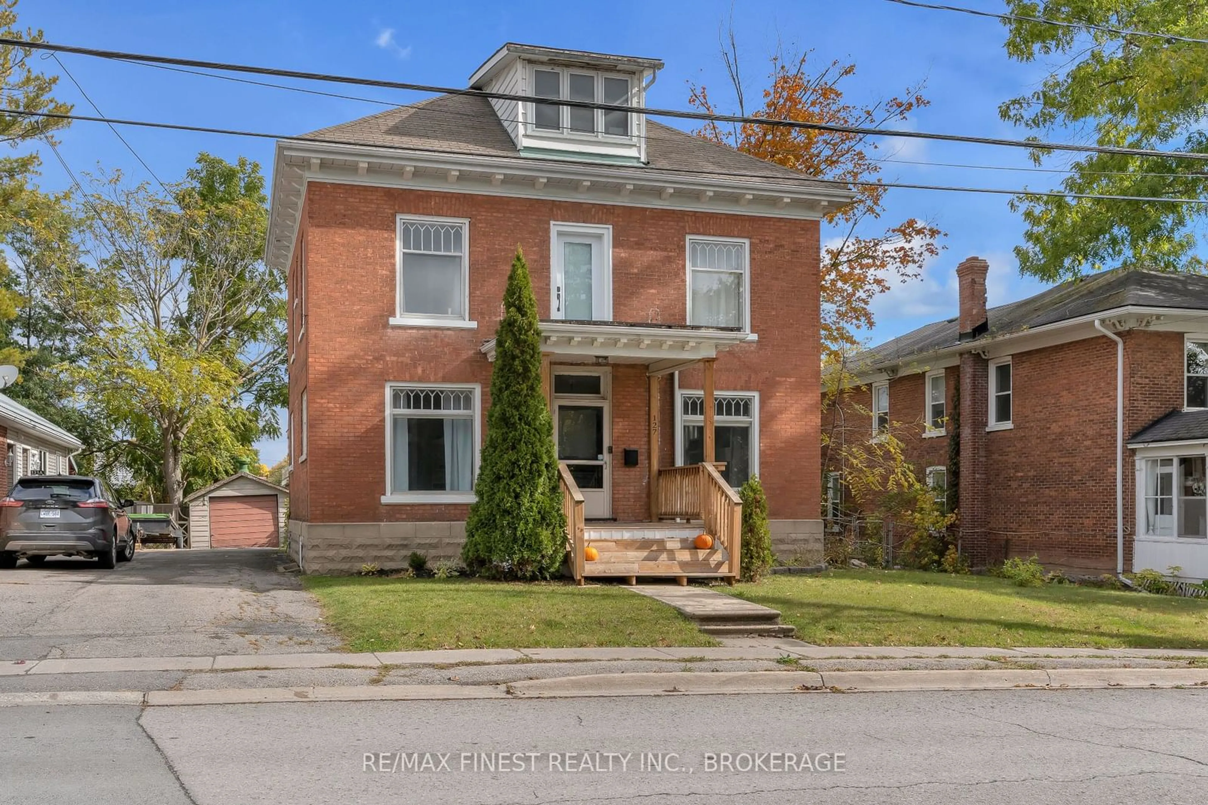 Frontside or backside of a home, the street view for 127 Robert St, Greater Napanee Ontario K7R 2M4