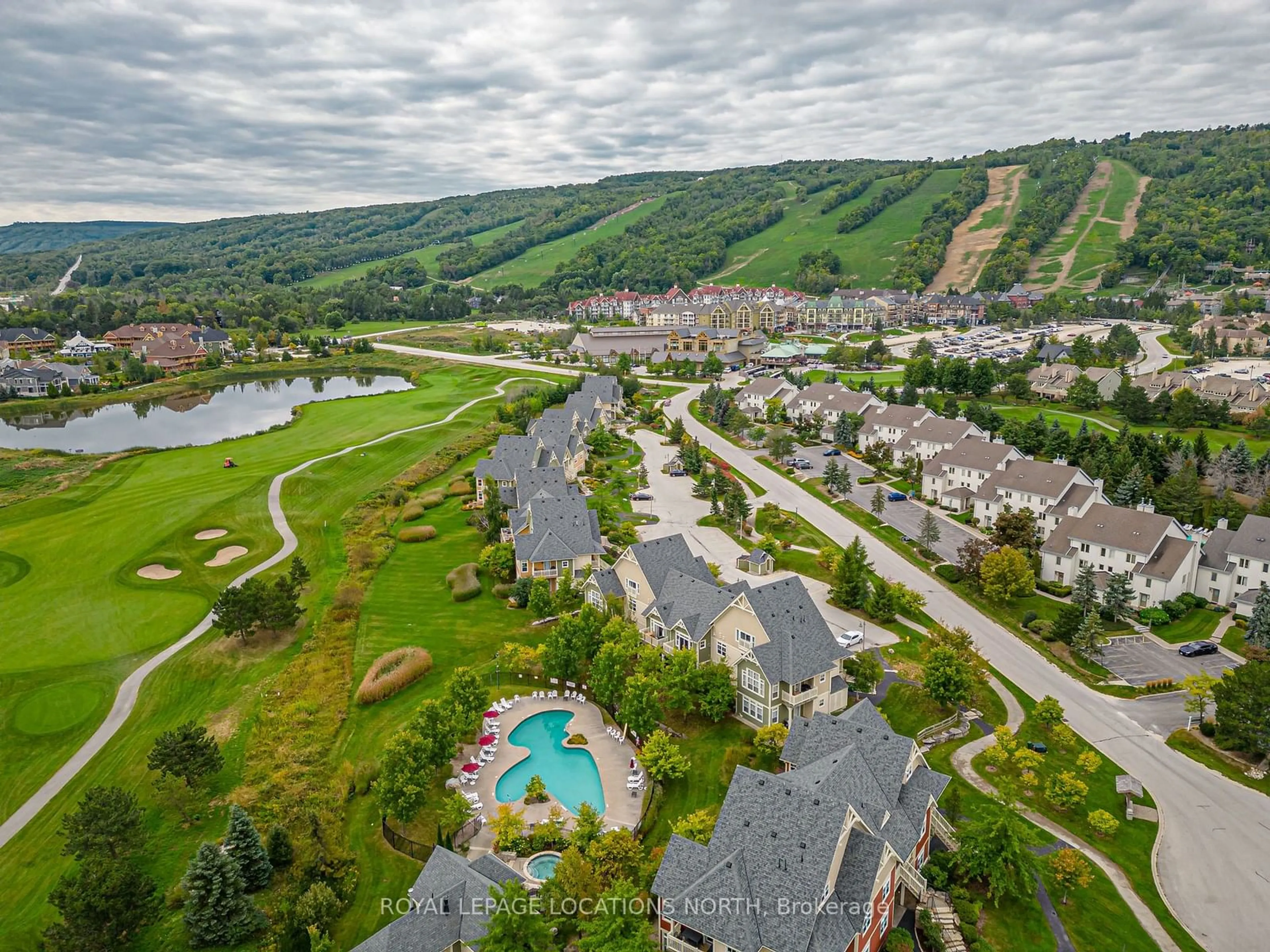 A pic from exterior of the house or condo, mountain for 125 Fairway Crt #226, Blue Mountains Ontario L9Y 0P8