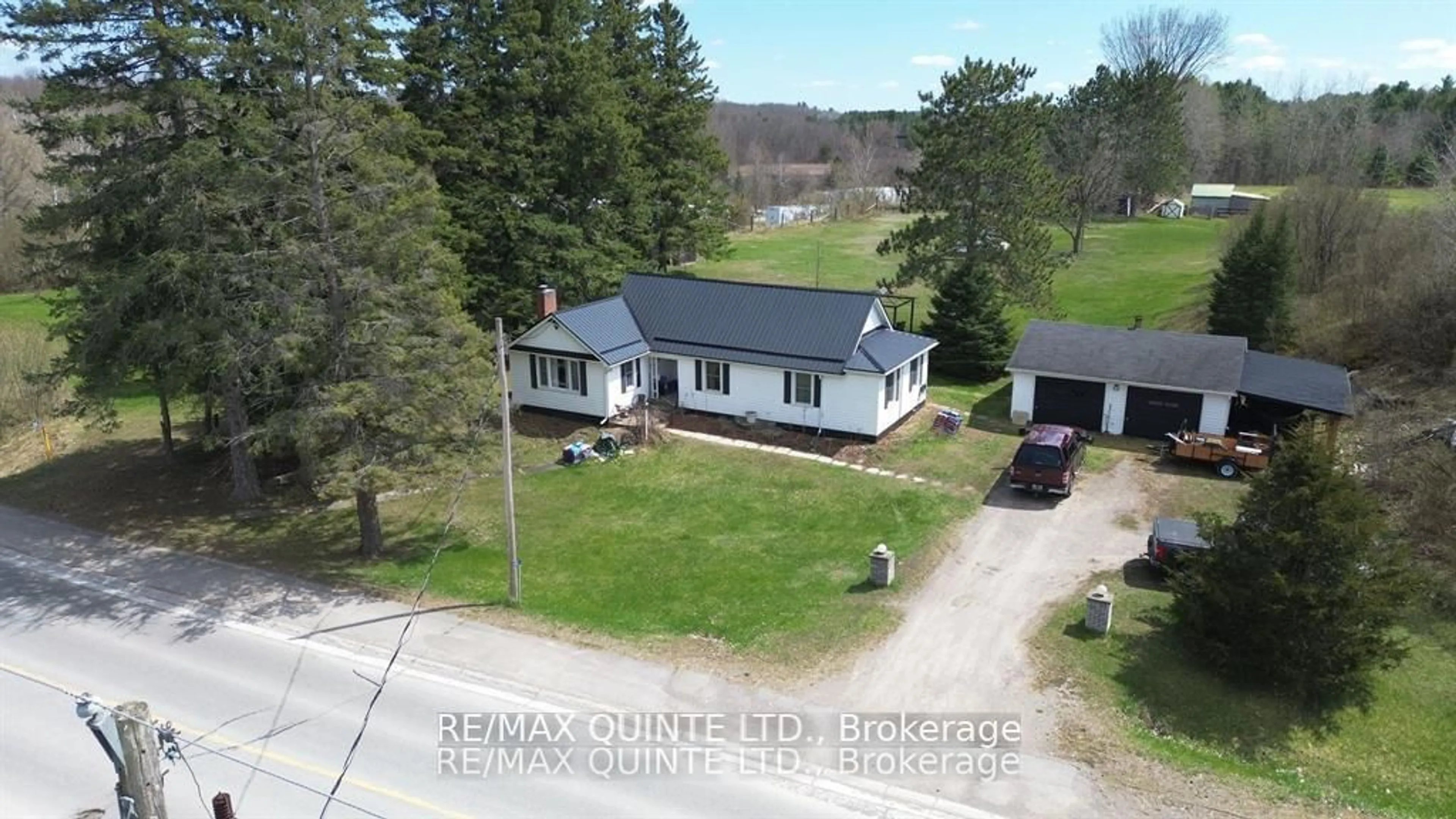 Frontside or backside of a home, cottage for 142 Crookston Rd, Centre Hastings Ontario K0K 2K0