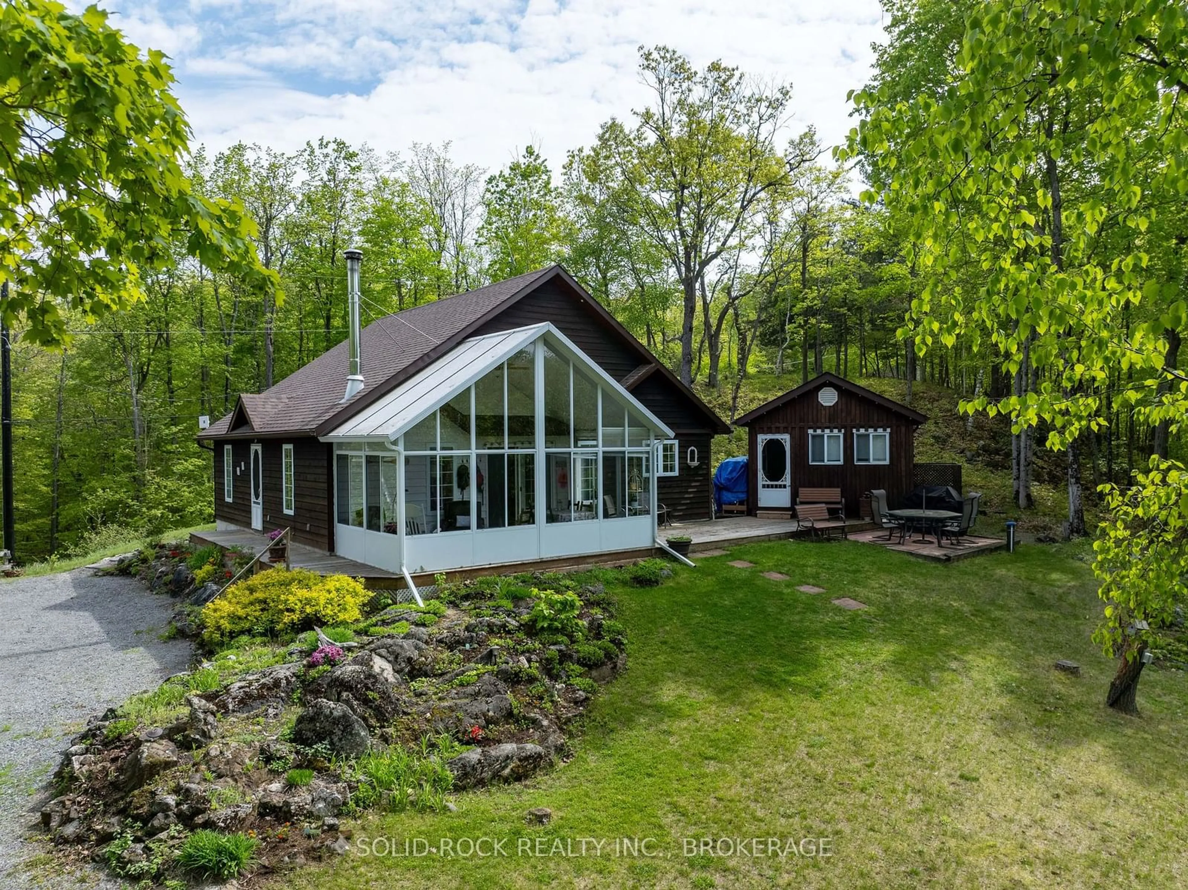 Frontside or backside of a home, cottage for 21C Swain Lane, South Frontenac Ontario K0H 1W0