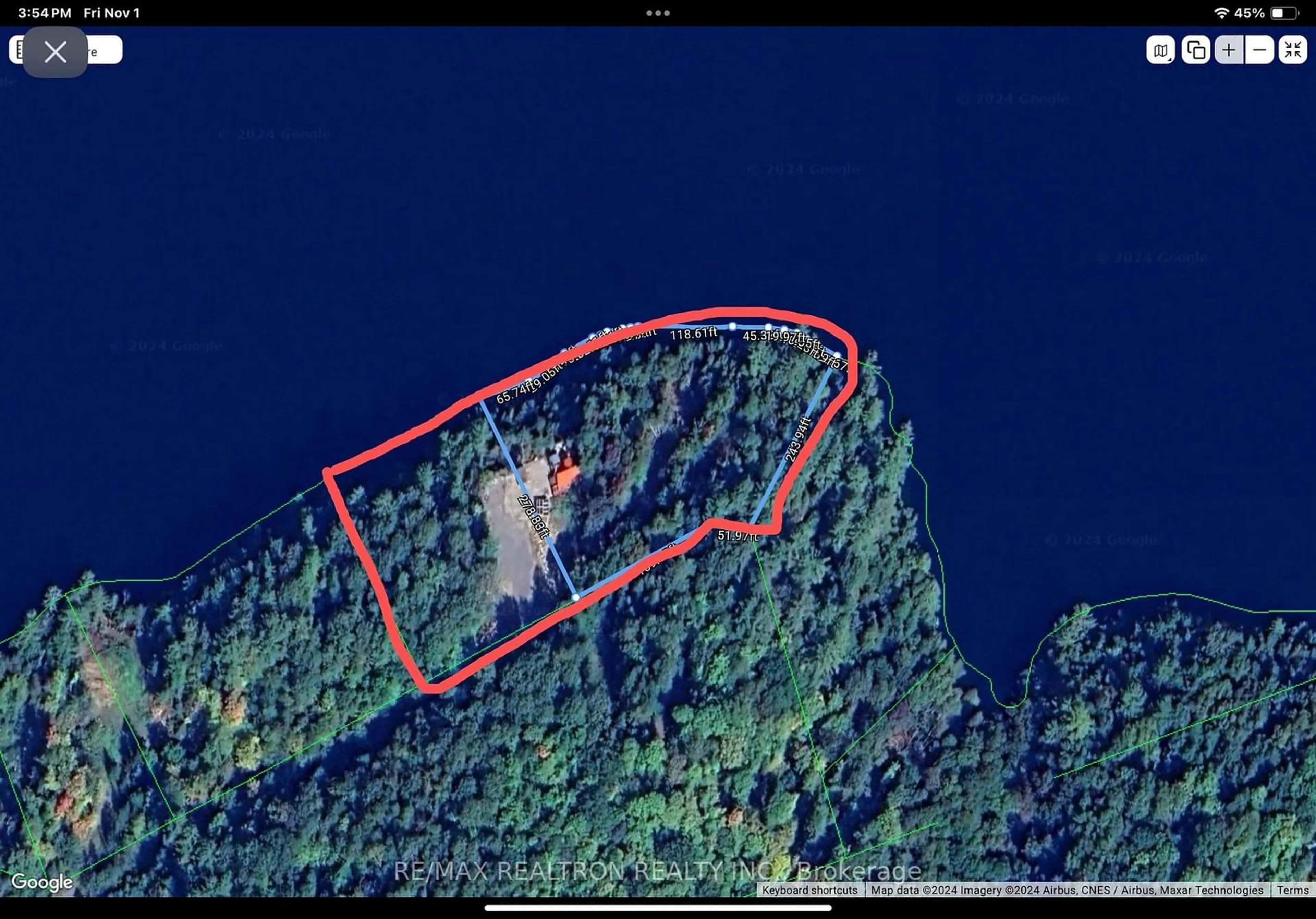 Picture of a map for 376 Faradale Crt, Faraday Ontario K0L 1C0