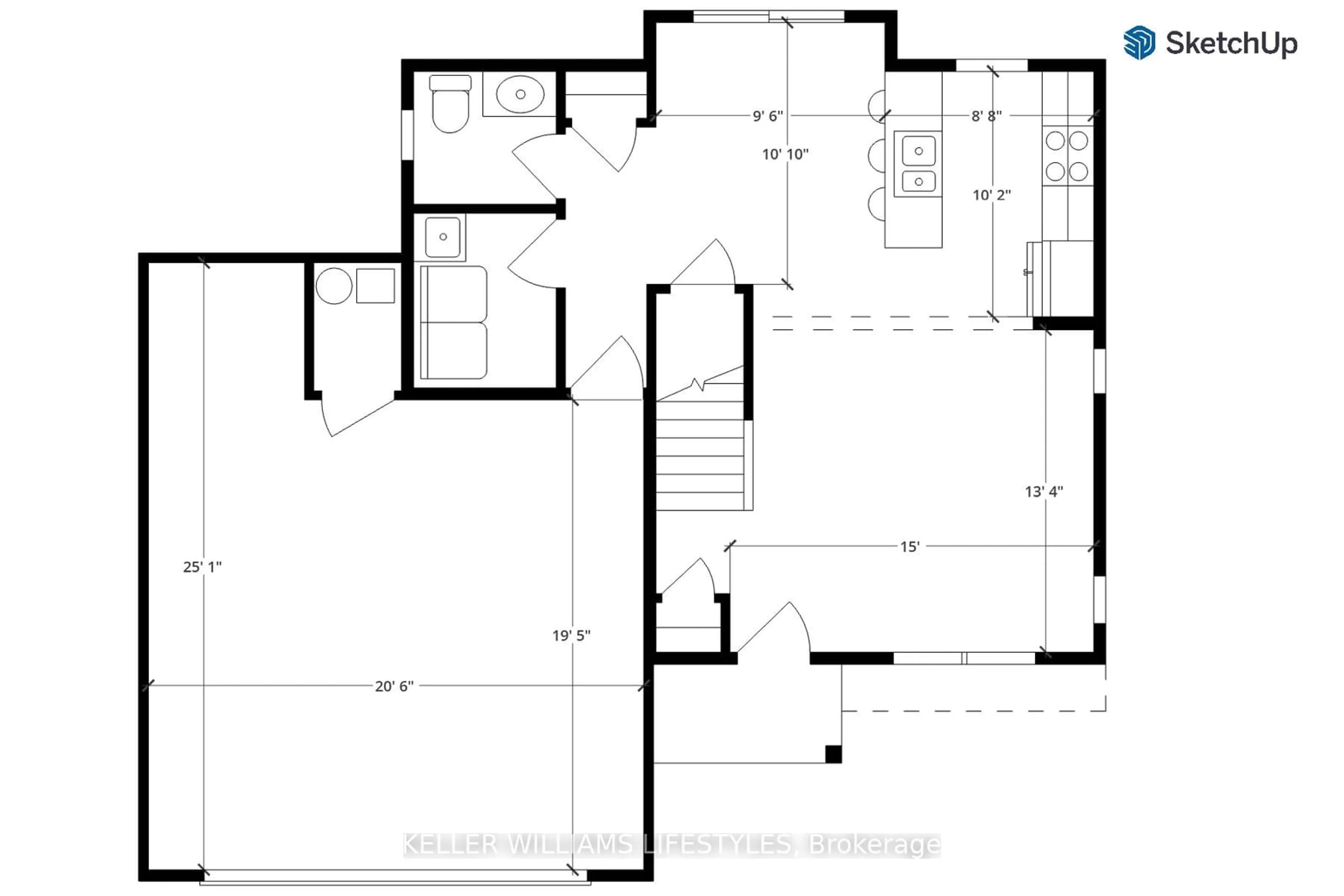 Floor plan for Lot 1 Dymock Line, Dutton/Dunwich Ontario N0L 2P0