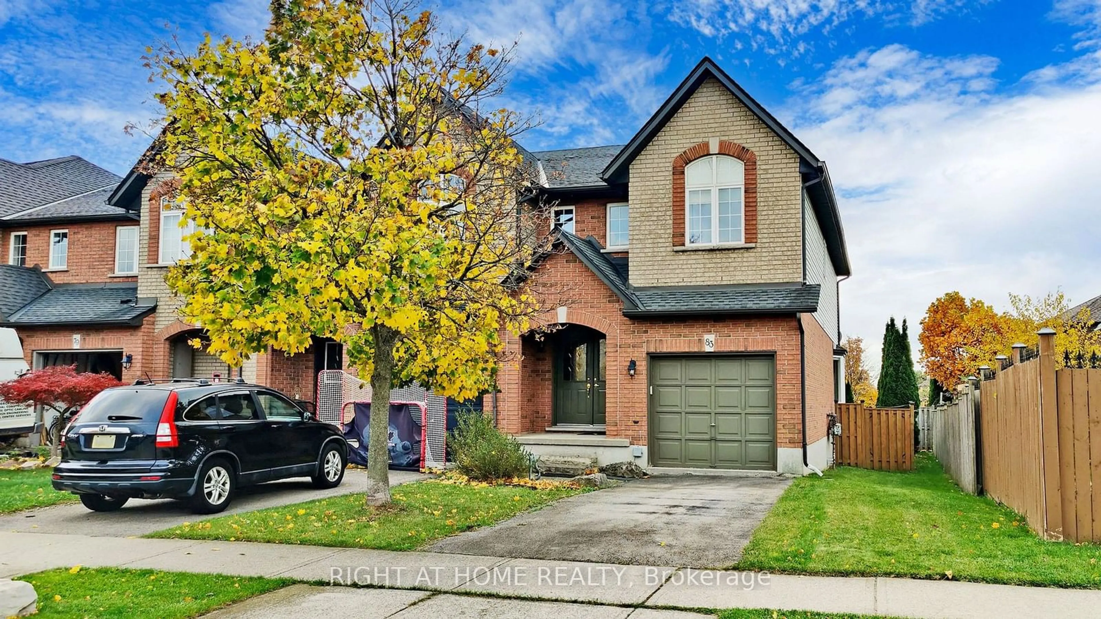 Home with brick exterior material for 83 Shadyglen Dr, Hamilton Ontario L8J 3W8