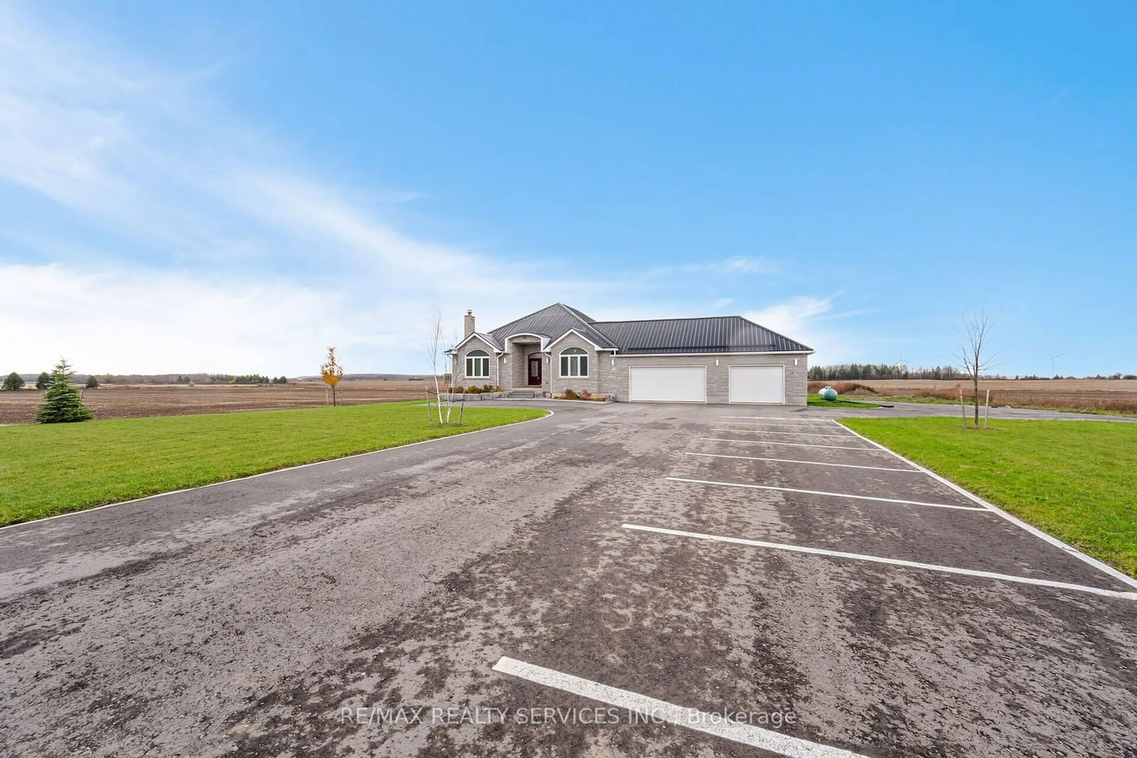 Frontside or backside of a home, the street view for 195516 Amaranth E Luther Line, East Luther Grand Valley Ontario L9W 0N9