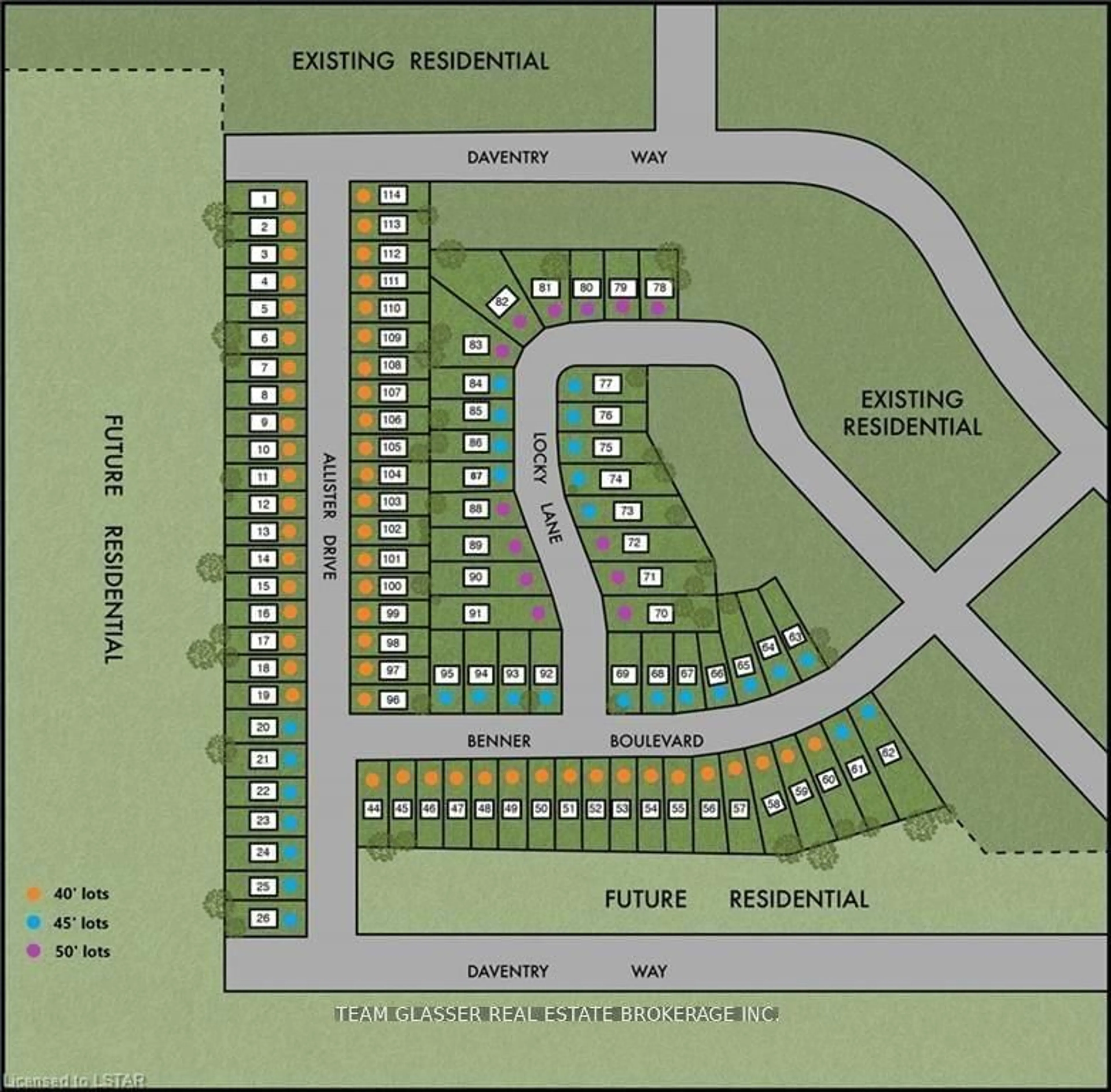 Floor plan for 72 (LOT 97) ALLISTER Cres, Middlesex Centre Ontario N0L 1R0