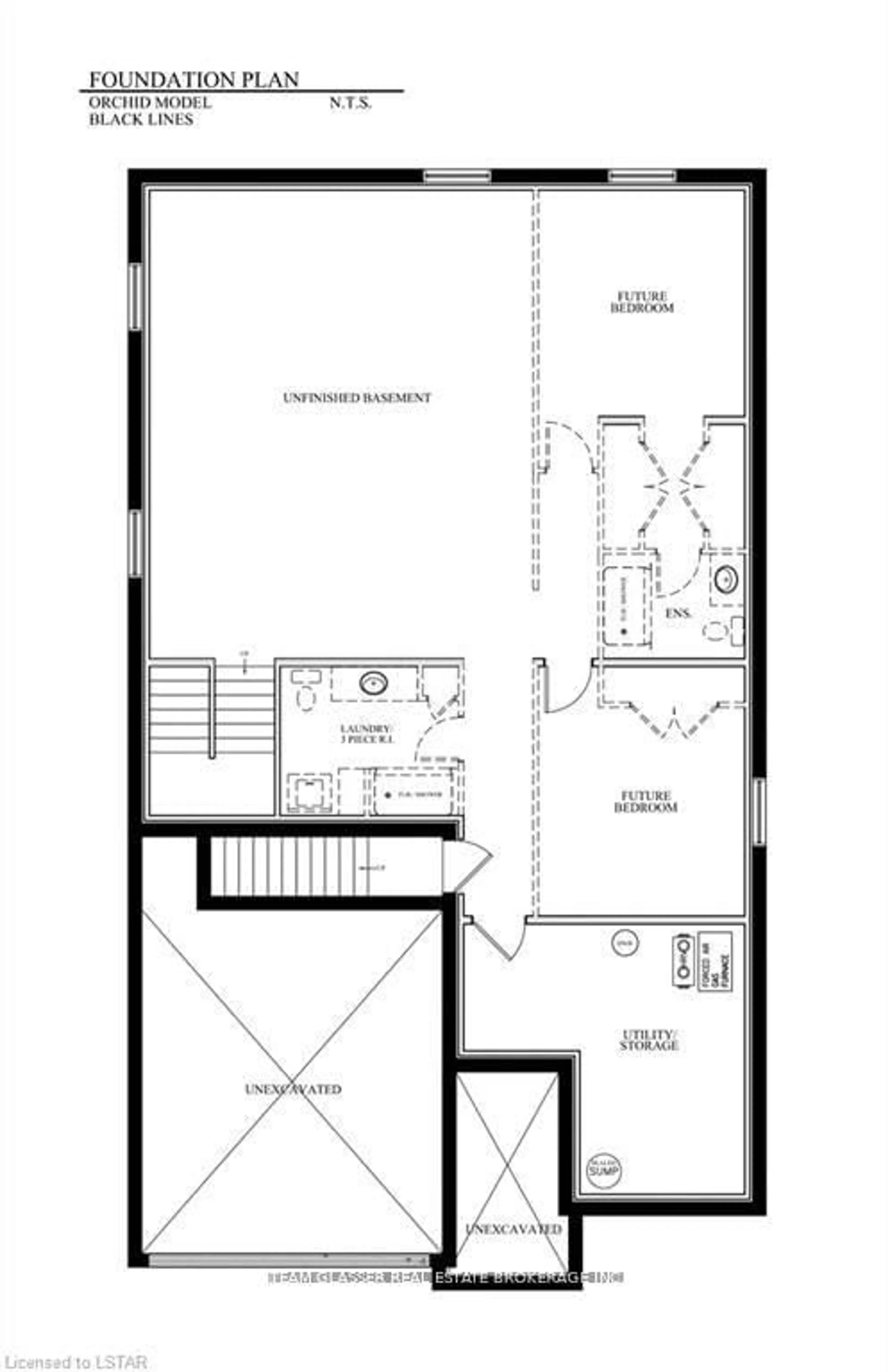 Floor plan for 127 (Lot 76) Locky Lane, Middlesex Centre Ontario N0L 1R0