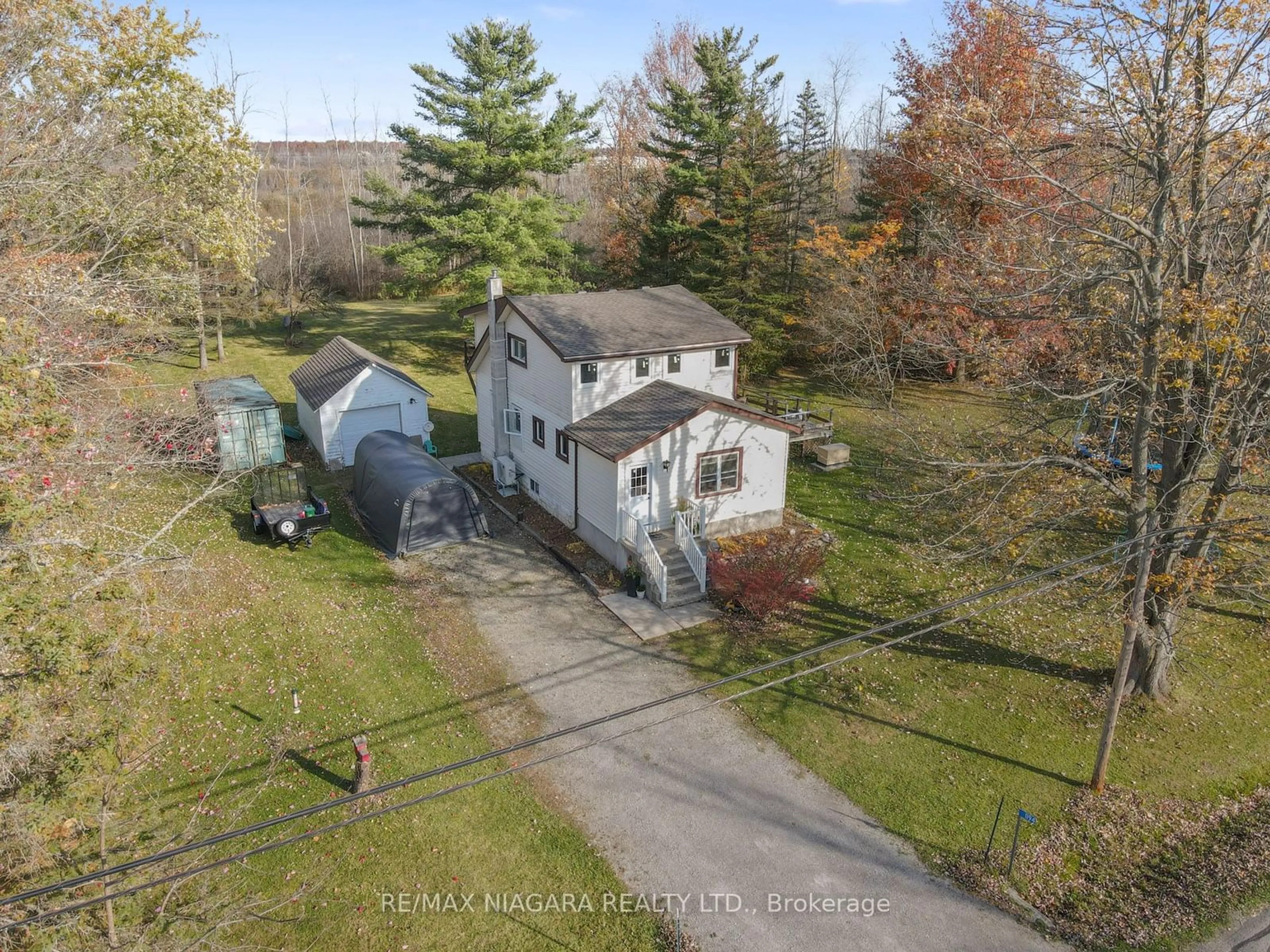 Frontside or backside of a home, the fenced backyard for 1194 Bertie St, Fort Erie Ontario L2A 5S3