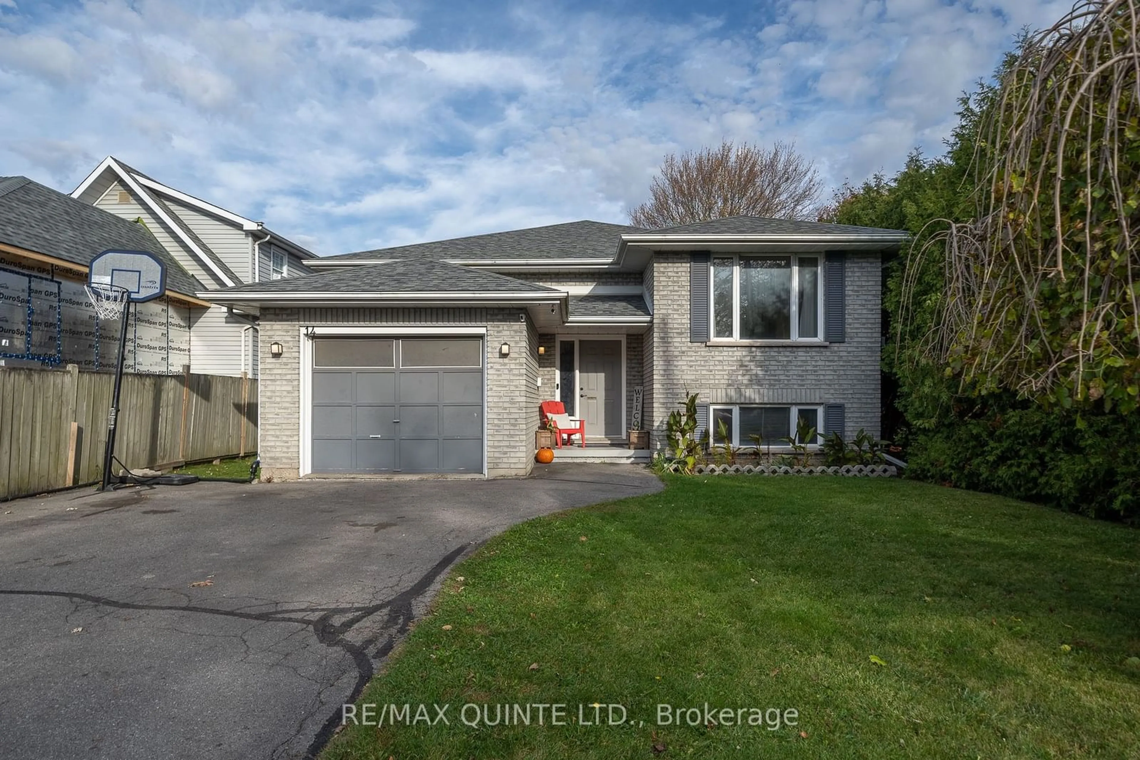 Frontside or backside of a home, the street view for 14 Auburn St, Belleville Ontario K8P 2N2