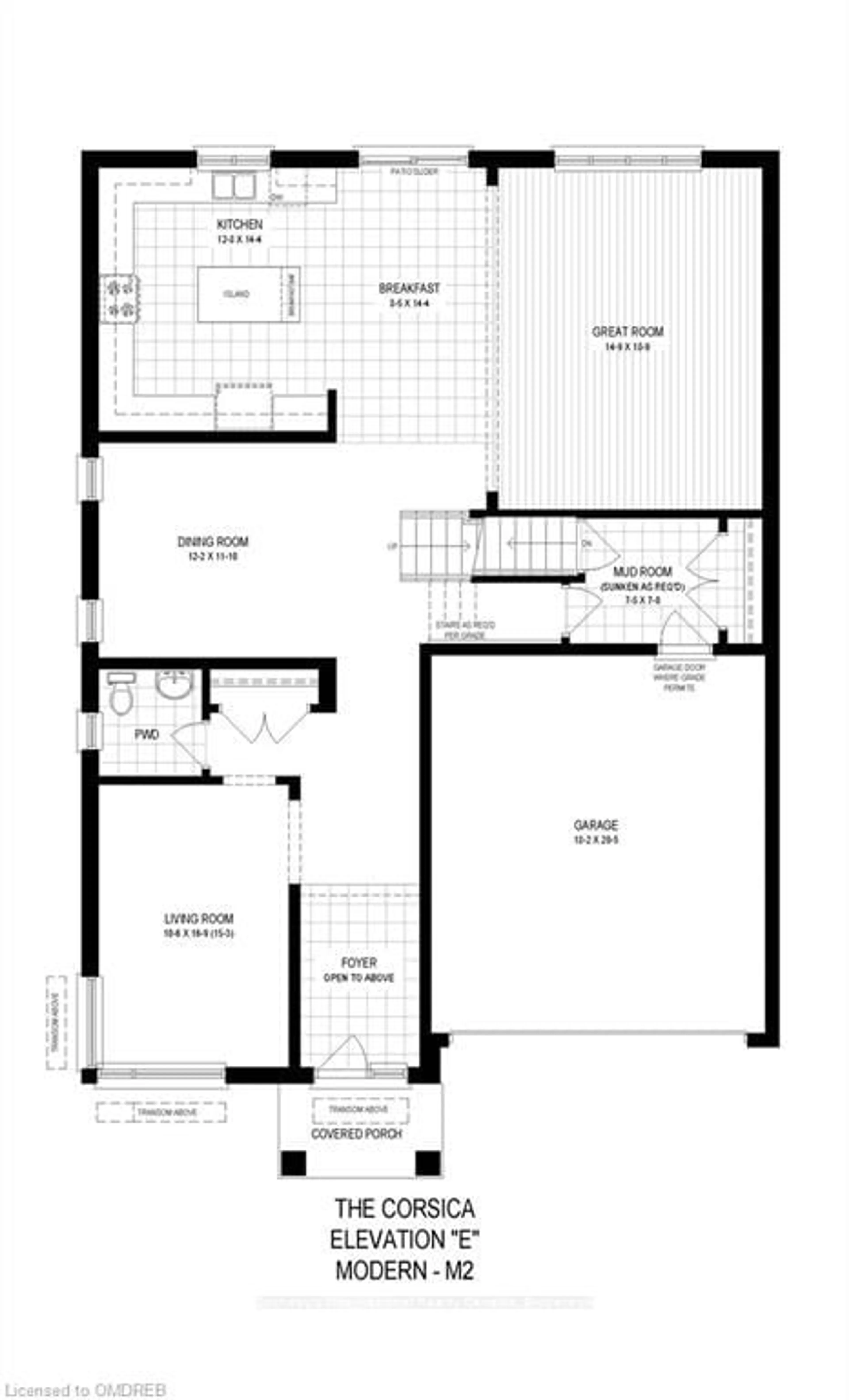 Floor plan for LOT 141 DUNDAS St, Brant Ontario N3L 1G9