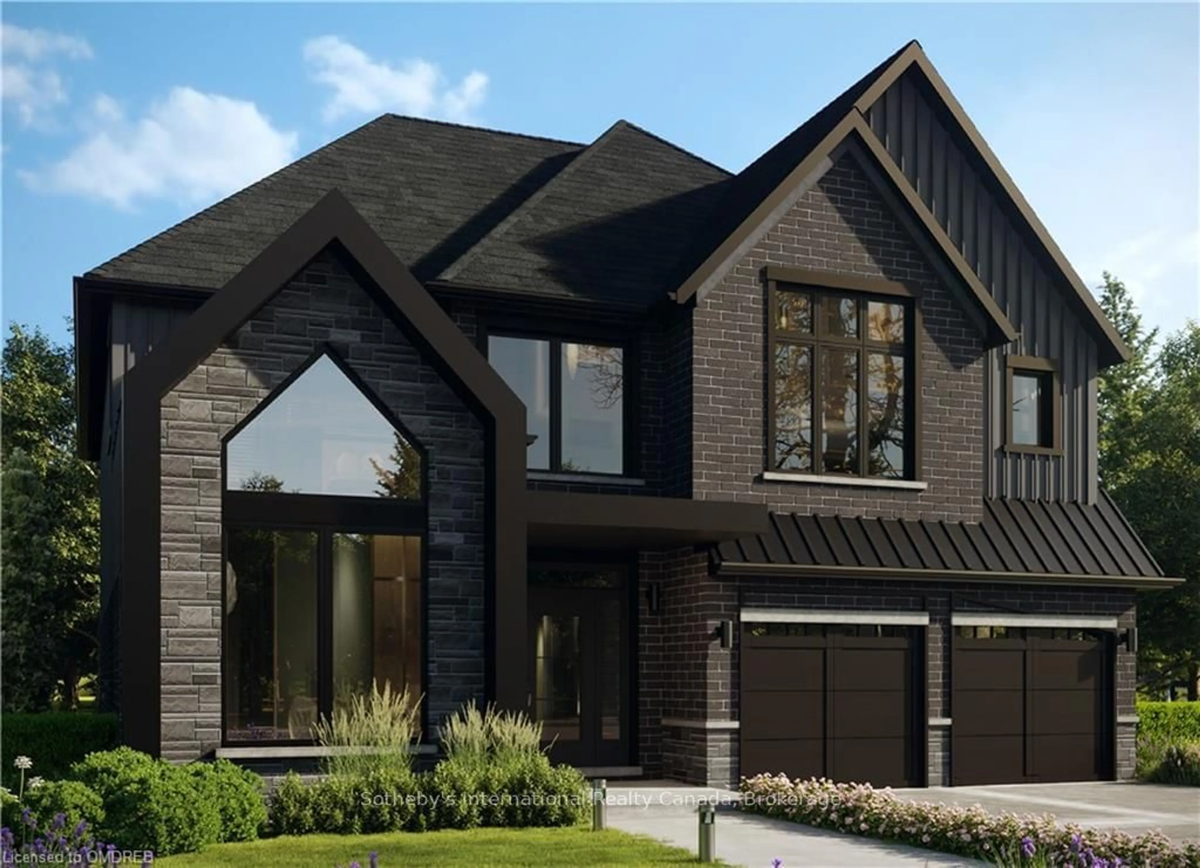 Home with brick exterior material for LOT 001 HERRIOT St, Brant Ontario N3L 1G9