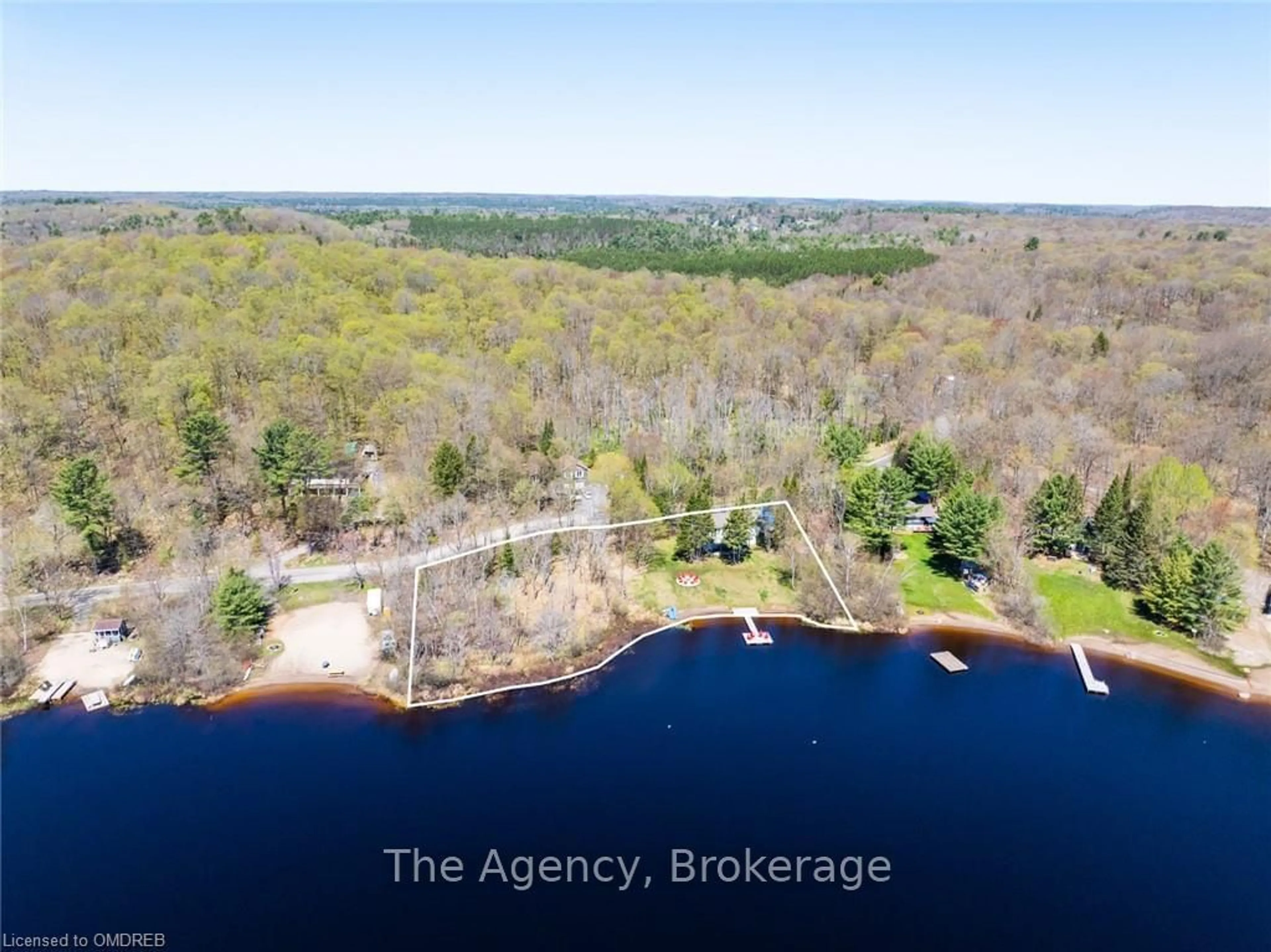 A pic from exterior of the house or condo, the view of lake or river for 121 NORTH DEER LAKE Rd, Huntsville Ontario P0B 1L0