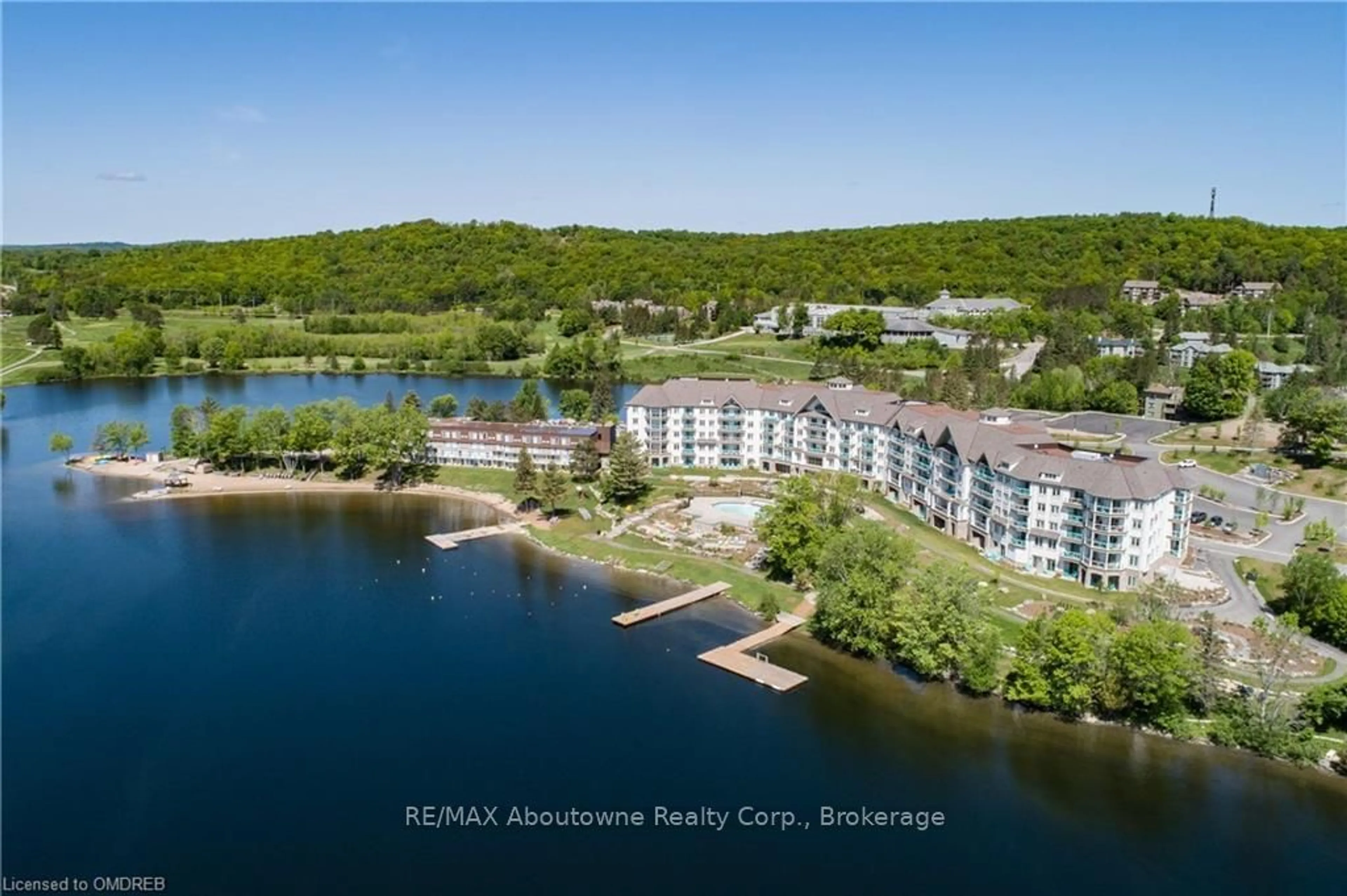 A pic from exterior of the house or condo, the view of lake or river for 25 PEN LAKE POINT Rd #332, Huntsville Ontario P1H 1A9