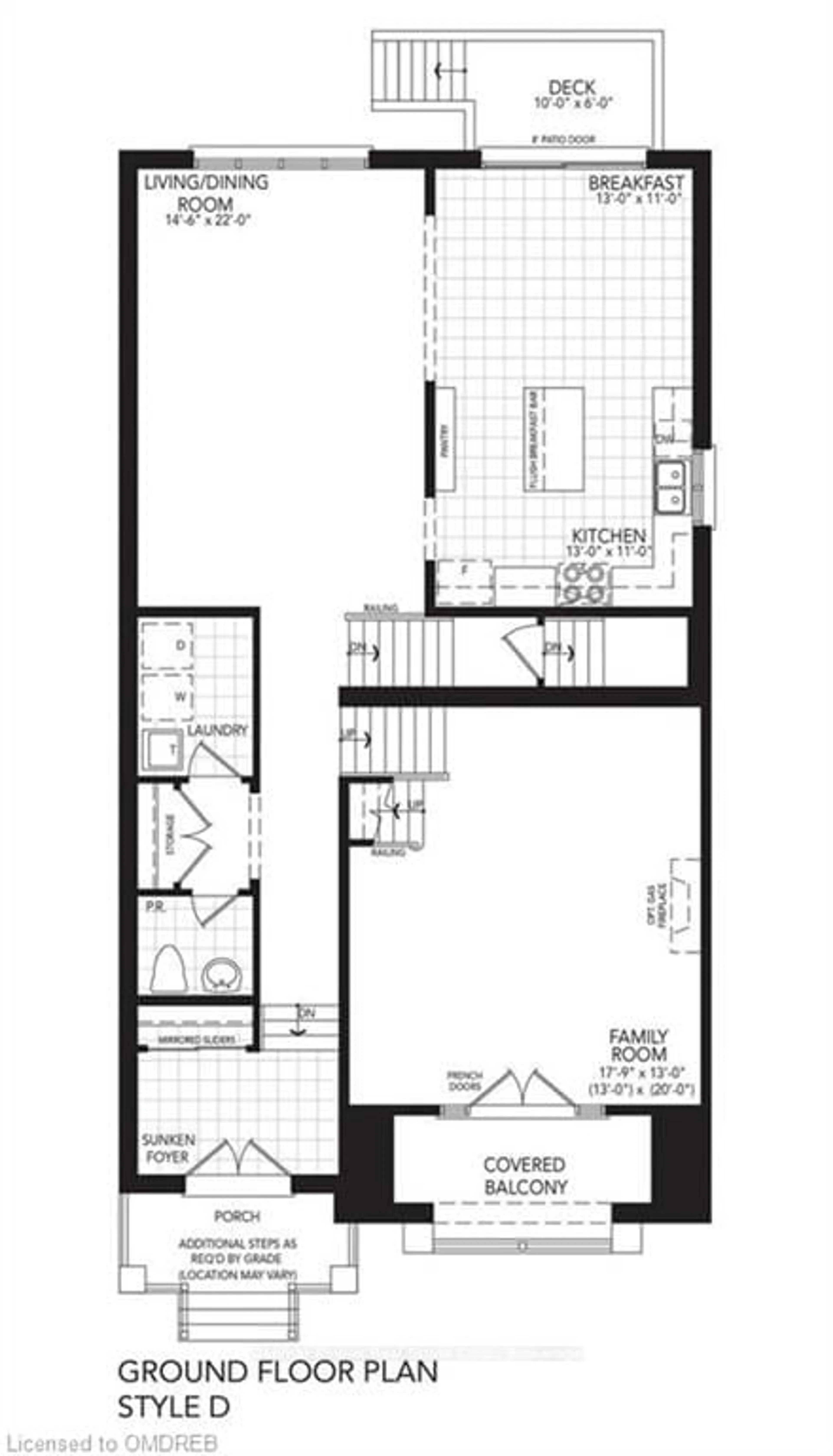 Floor plan for 32 DOREEN DRIVE Dr, Thorold Ontario L3B 5N5