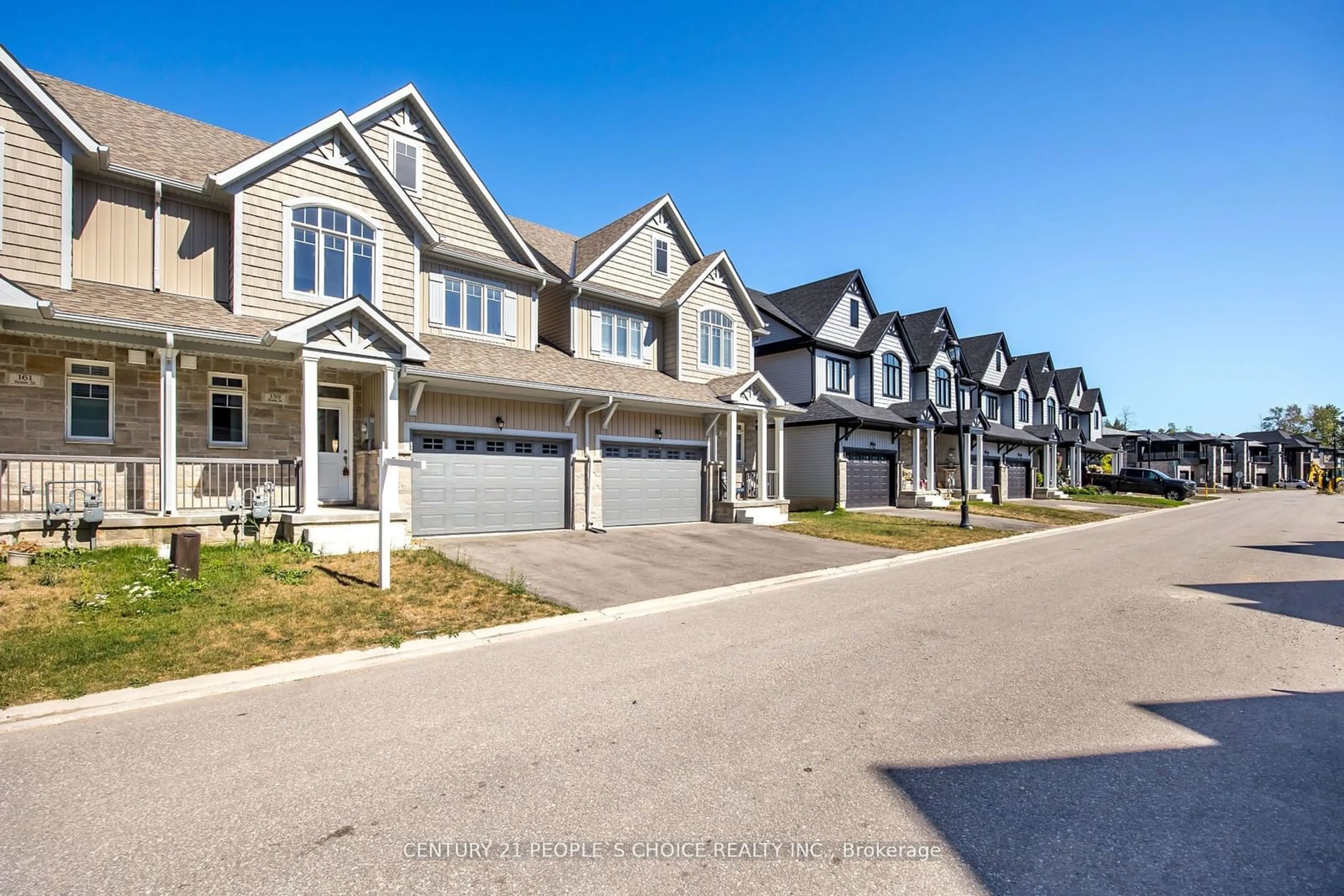 Frontside or backside of a home, the street view for 159 Rosie St #77, Blue Mountains Ontario N0H 2J0