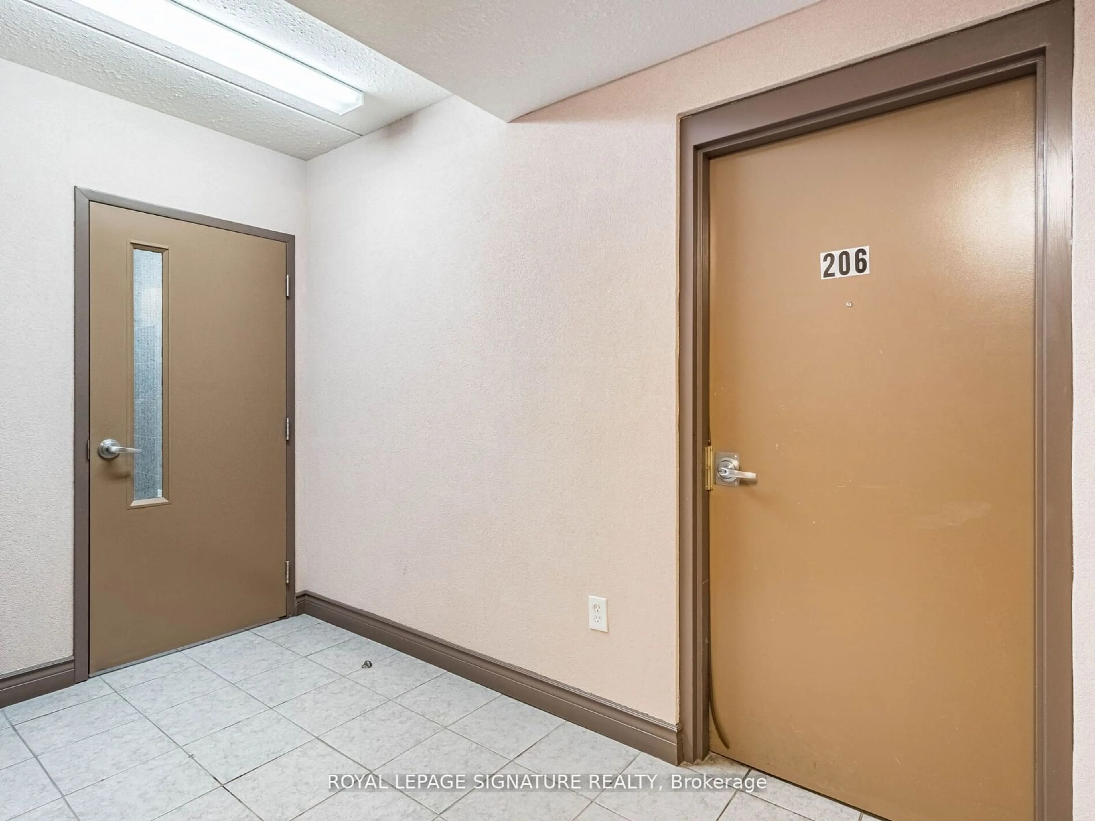 Indoor foyer, unknown floor for 251 Lester St #206, Waterloo Ontario N2L 3W6