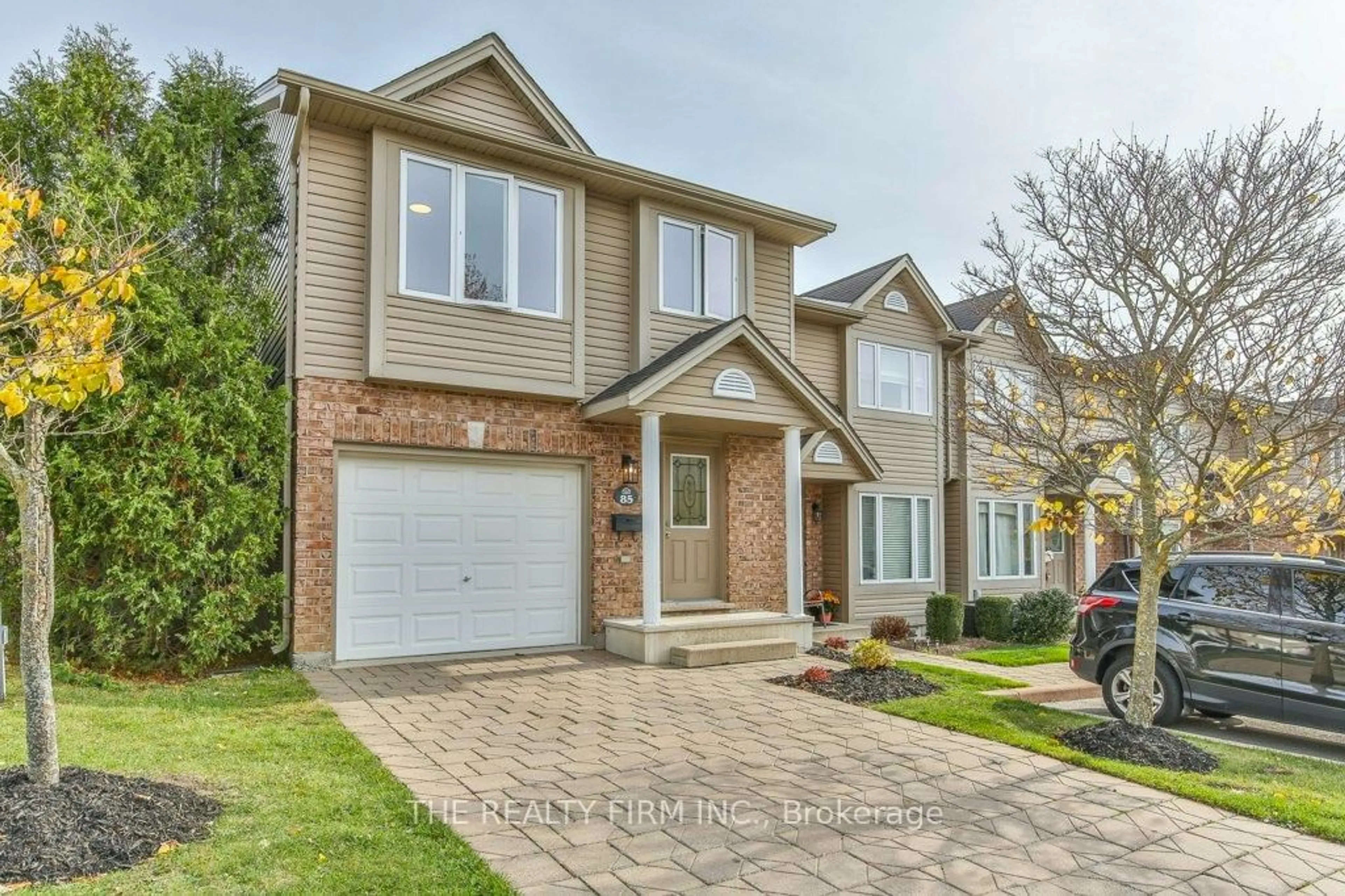 Home with brick exterior material for 1320 Savannah Dr #85, London Ontario N5X 0B7