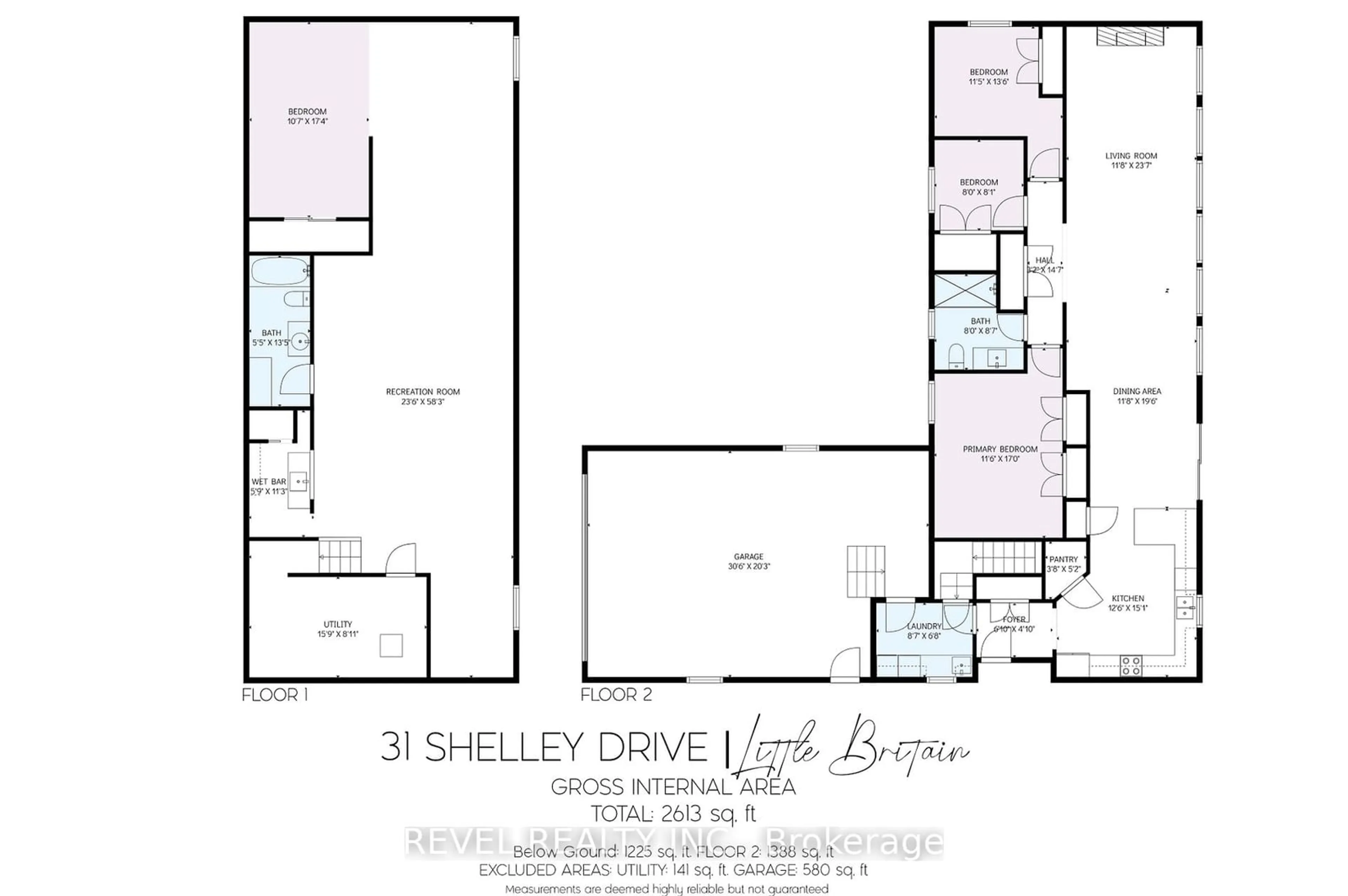 Floor plan for 31 Shelley Dr, Kawartha Lakes Ontario K0M 2C0