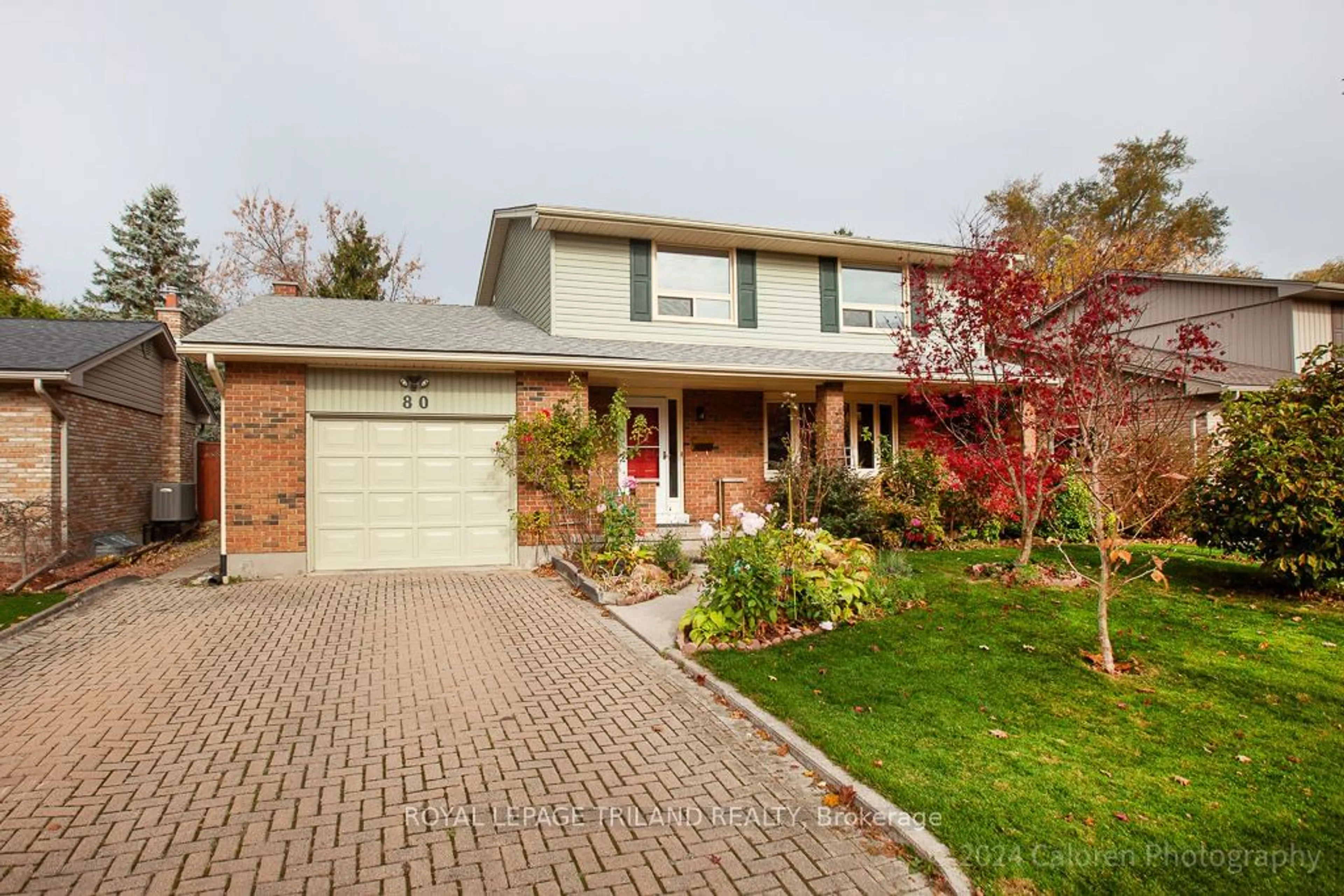 Home with brick exterior material for 80 Hawthorne Rd, London Ontario N6G 2W8