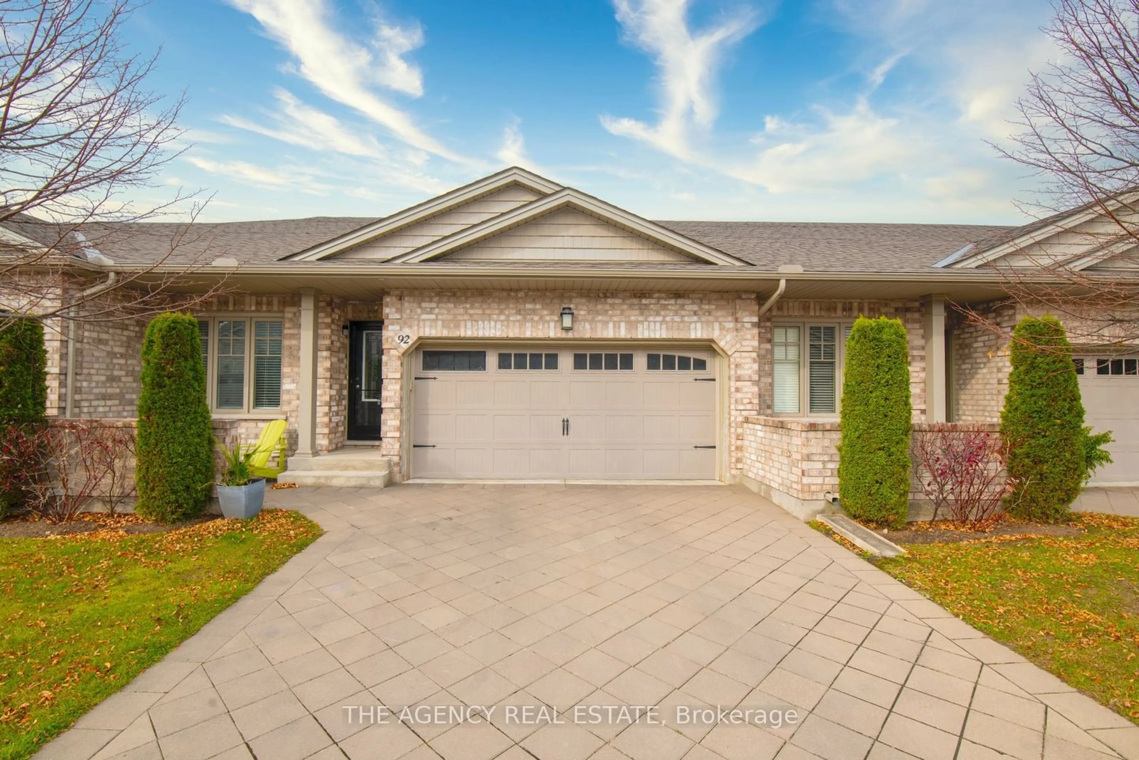 Frontside or backside of a home, the street view for 765 Killarney Rd #92, London Ontario N5X 0H6