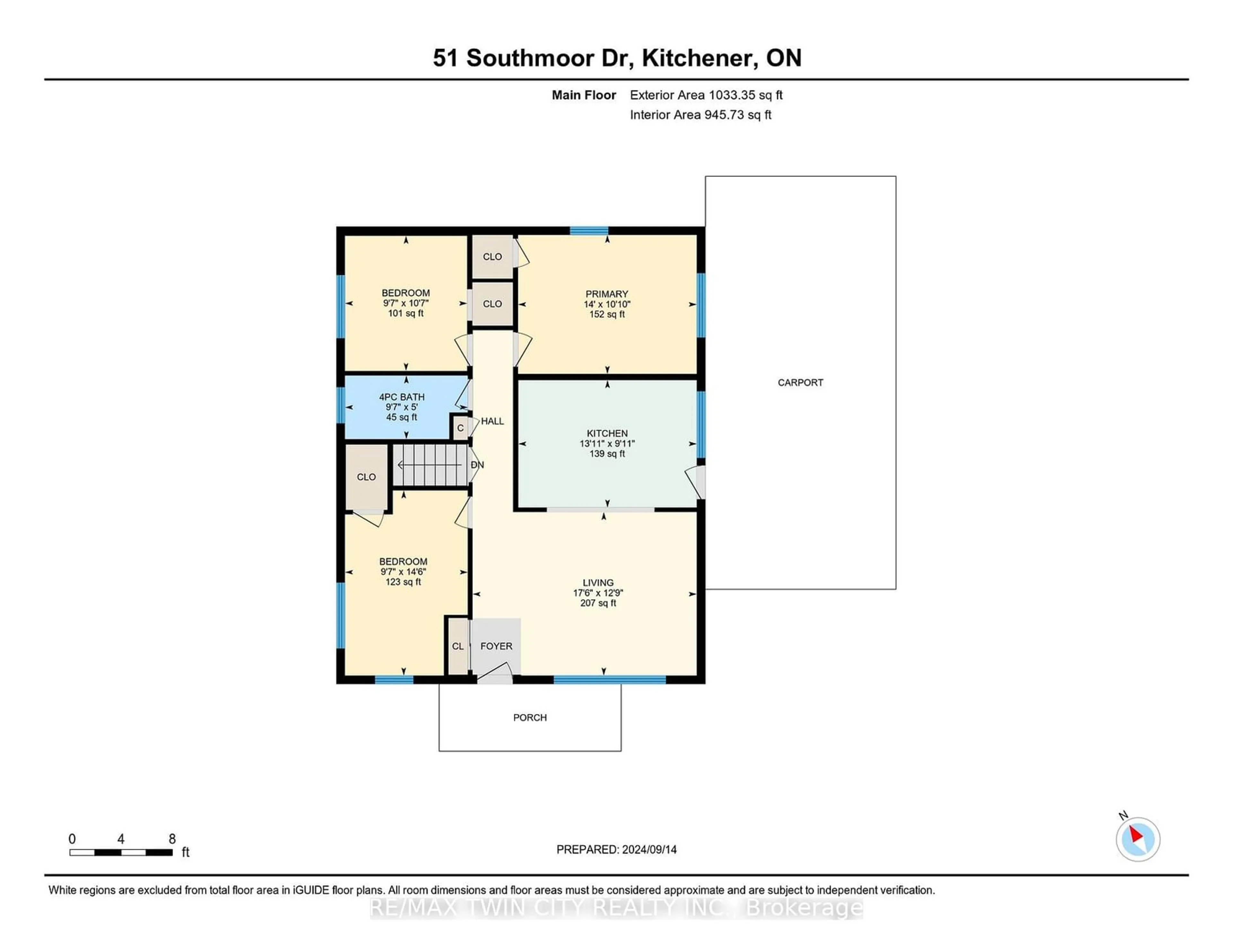 Floor plan for 51 Southmoor Dr, Kitchener Ontario N2M 4M5