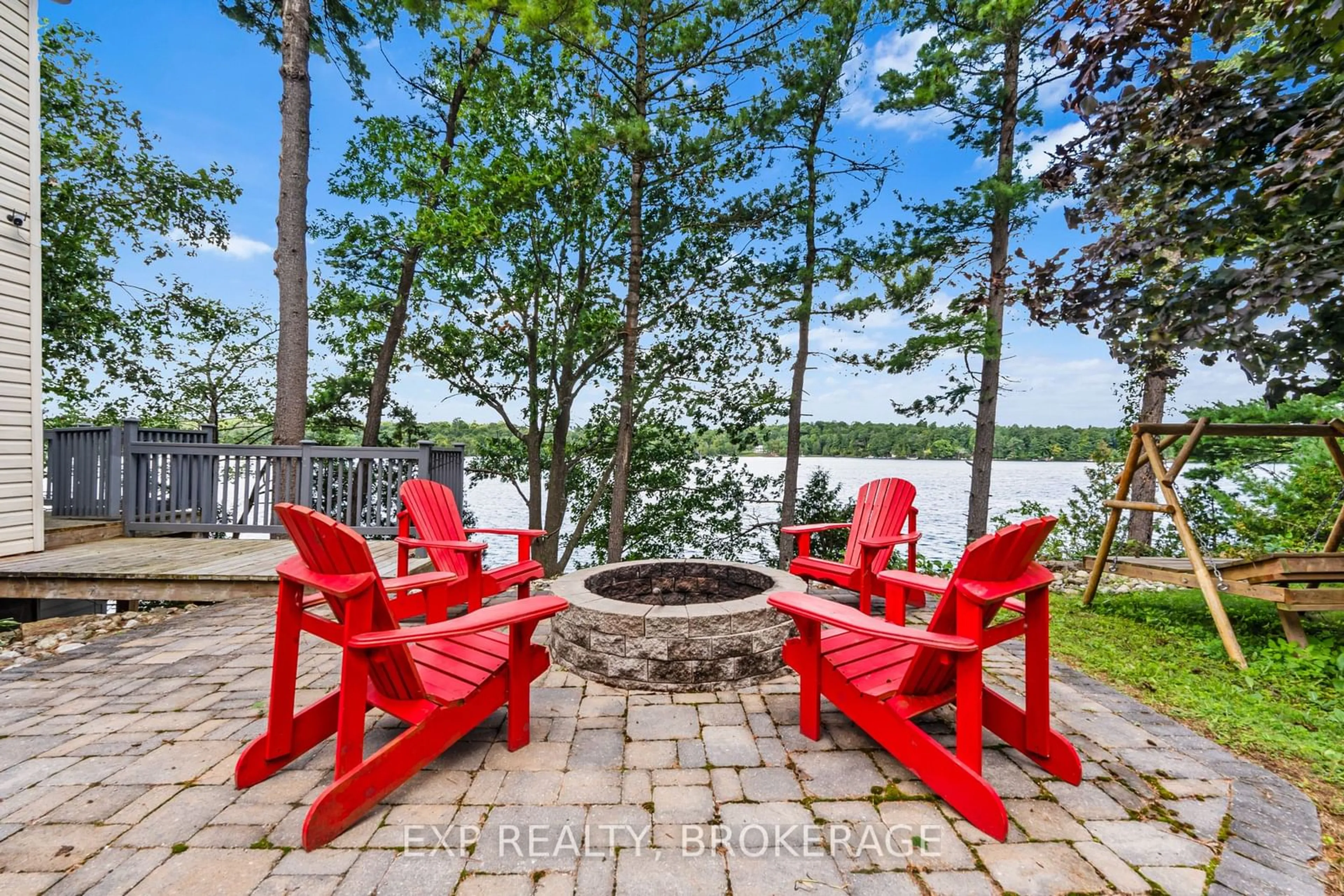 Patio, cottage for 1403A EVERETT Lane, South Frontenac Ontario K0H 2T0