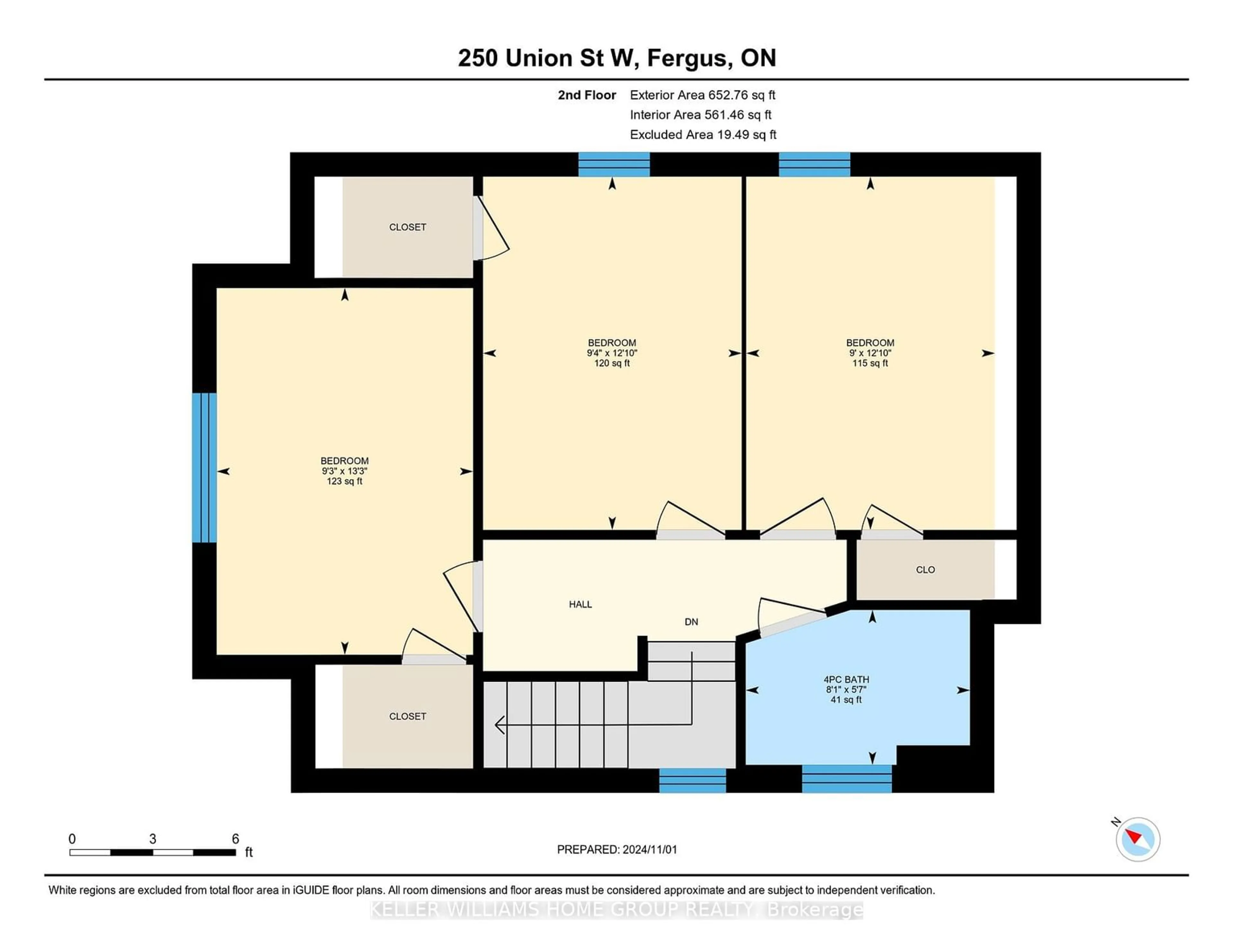 Floor plan for 250 Union St, Centre Wellington Ontario N1M 1V4