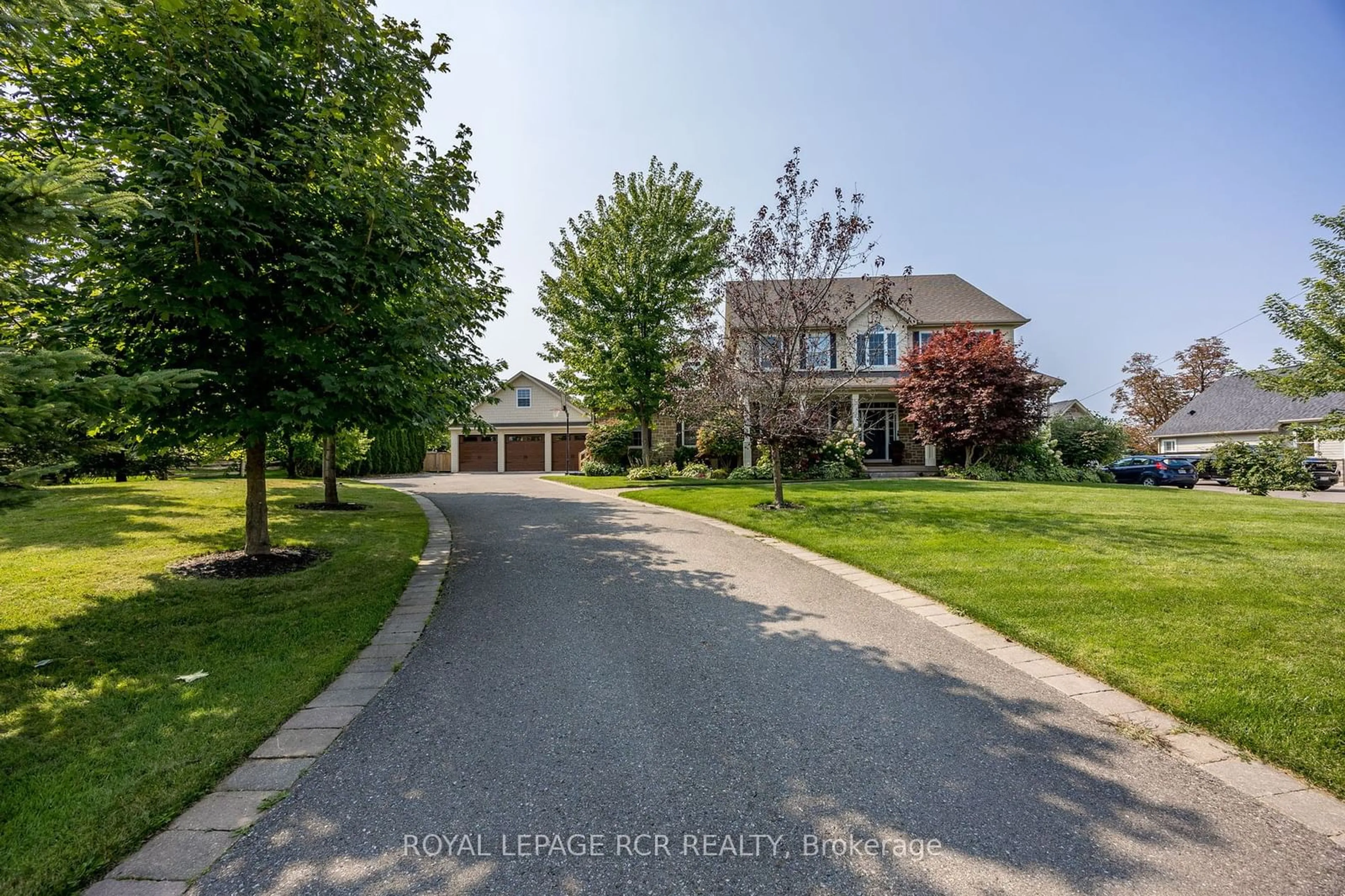 Frontside or backside of a home, the street view for 713094 1st Line, Mono Ontario L9W 5W4