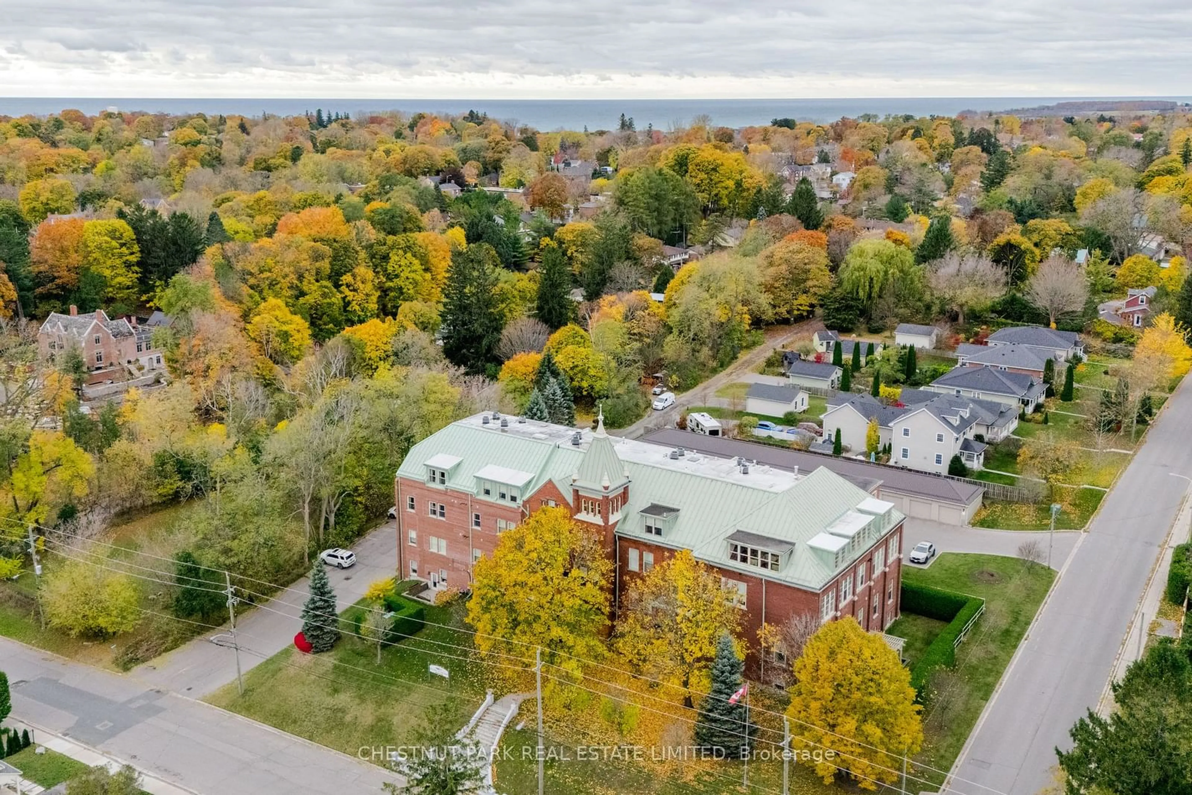 A pic from exterior of the house or condo, the street view for 72 Pine St #403, Port Hope Ontario L1A 3G8