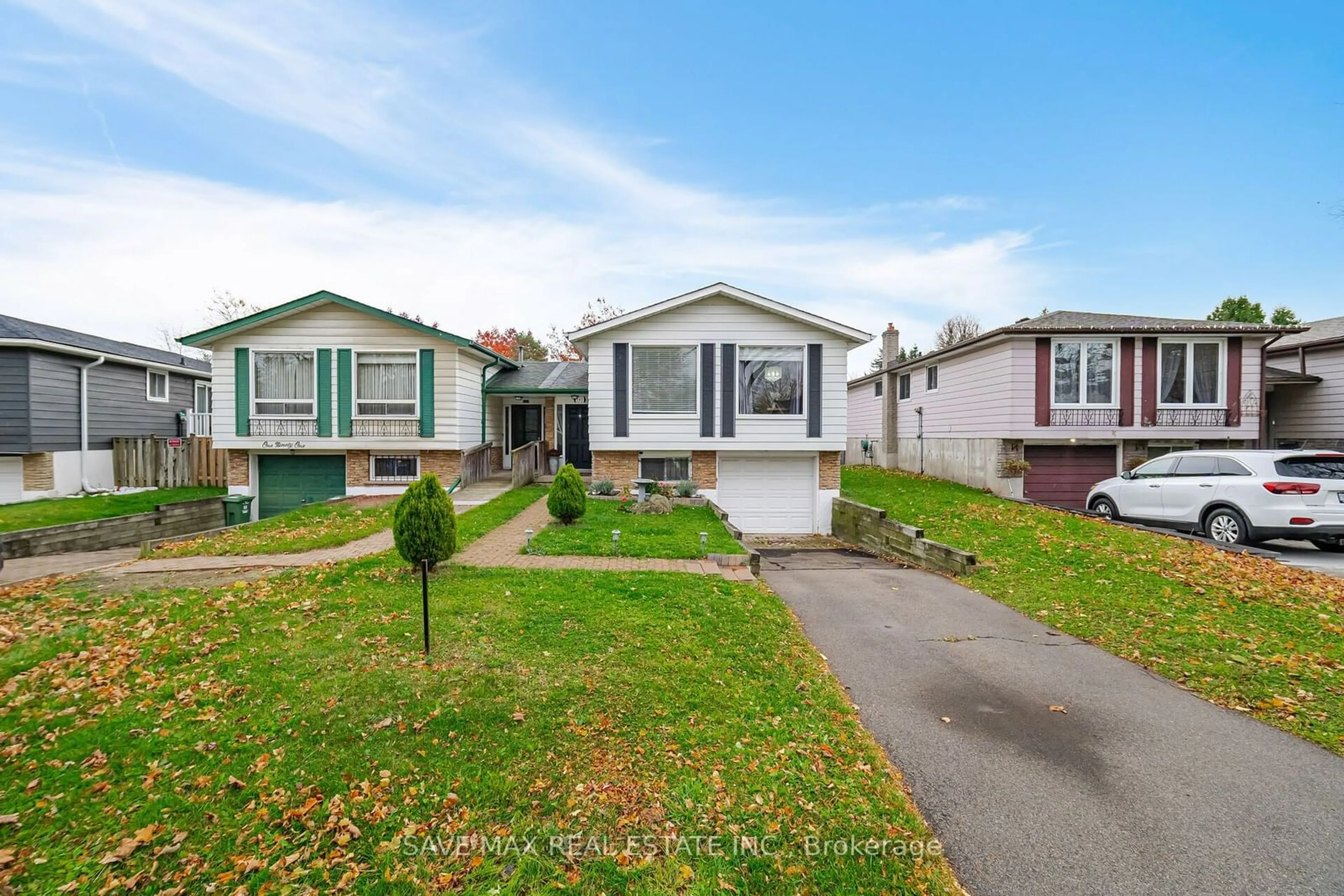 A pic from exterior of the house or condo, the street view for 193 Wendover Dr, Hamilton Ontario L9C 5X6