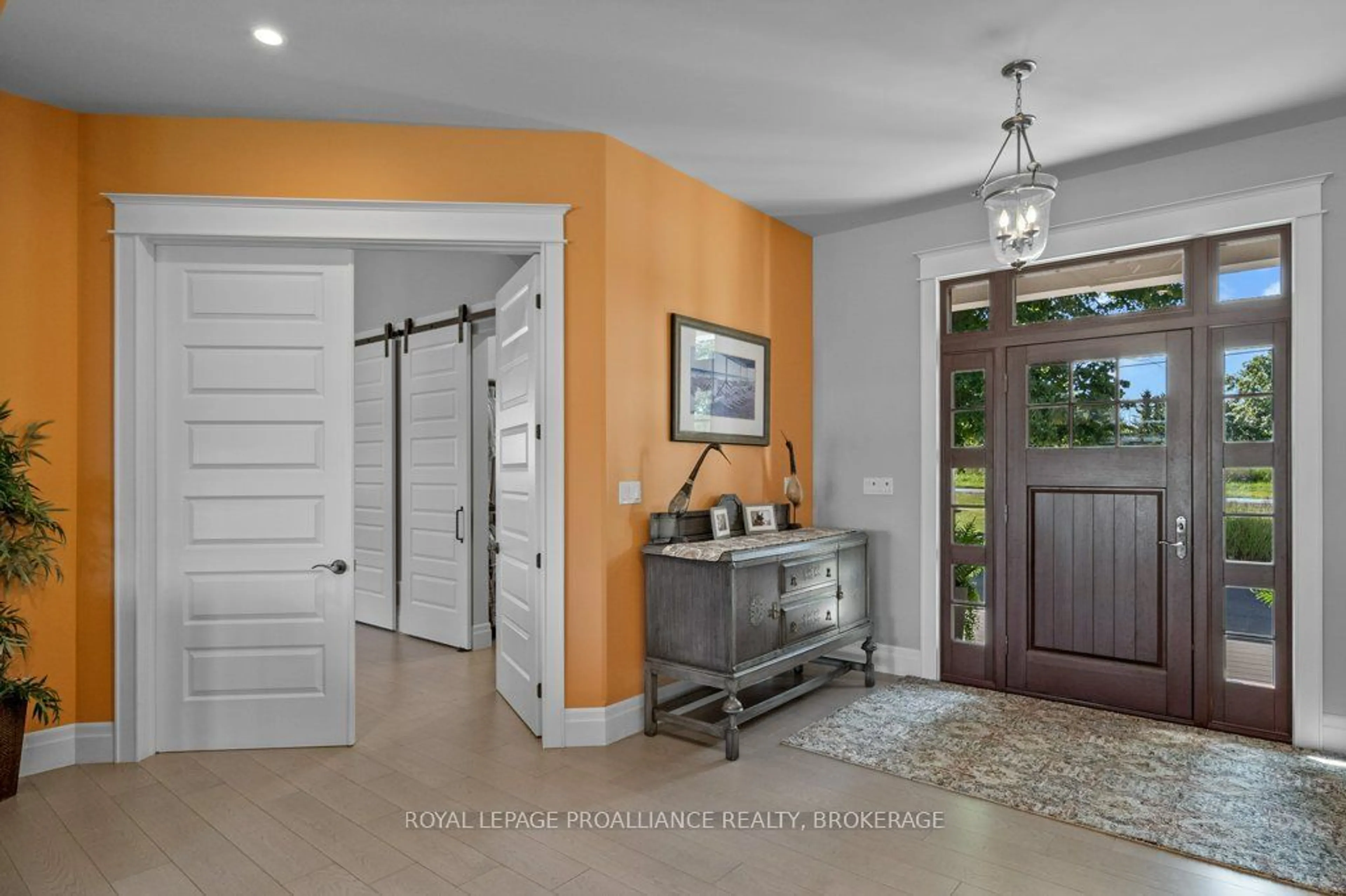 Indoor entryway, wood floors for 326 Spithead Rd, Frontenac Islands Ontario K7G 2V6