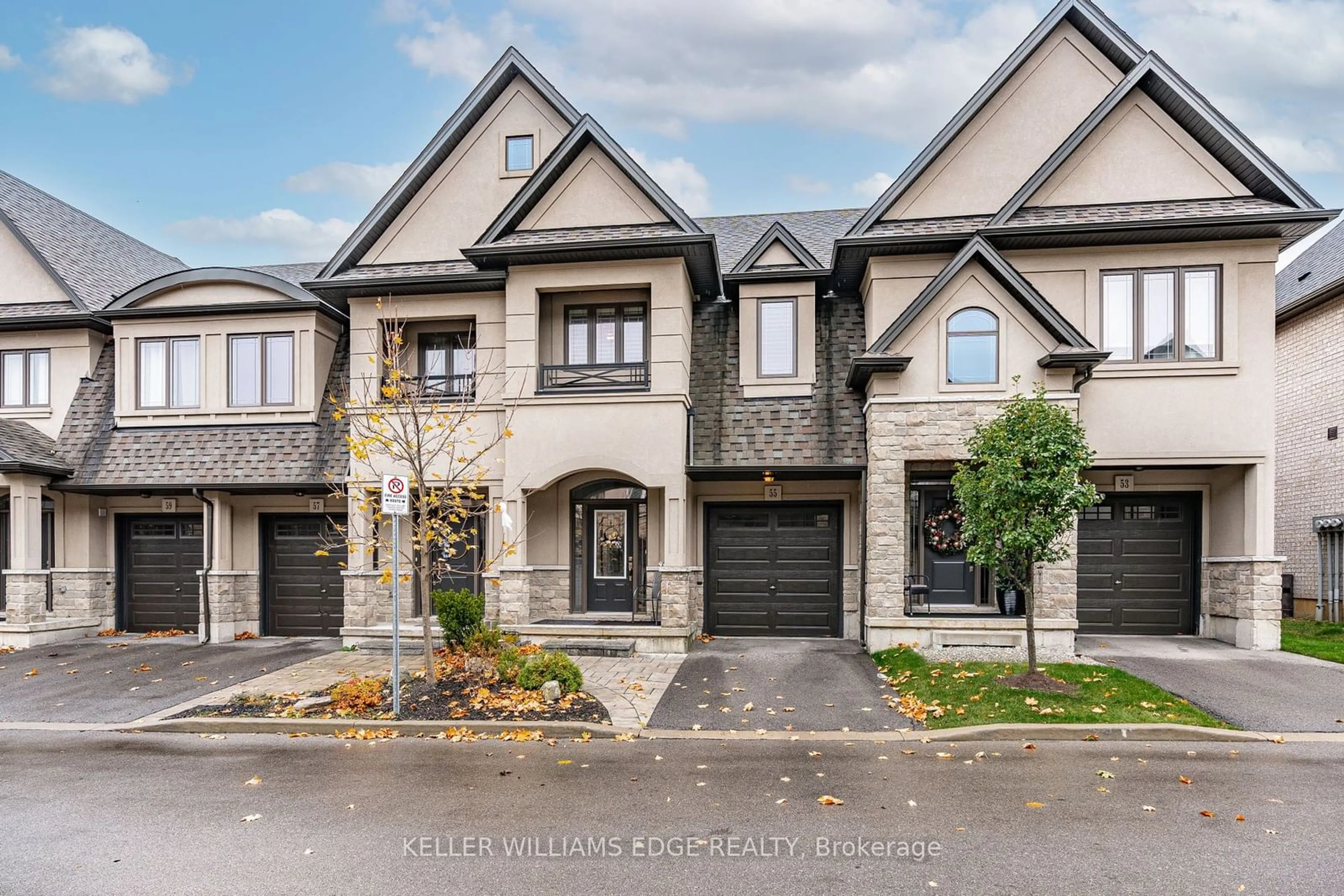 A pic from exterior of the house or condo, mountain for 55 Sonoma Valley Cres, Hamilton Ontario L9B 0J3